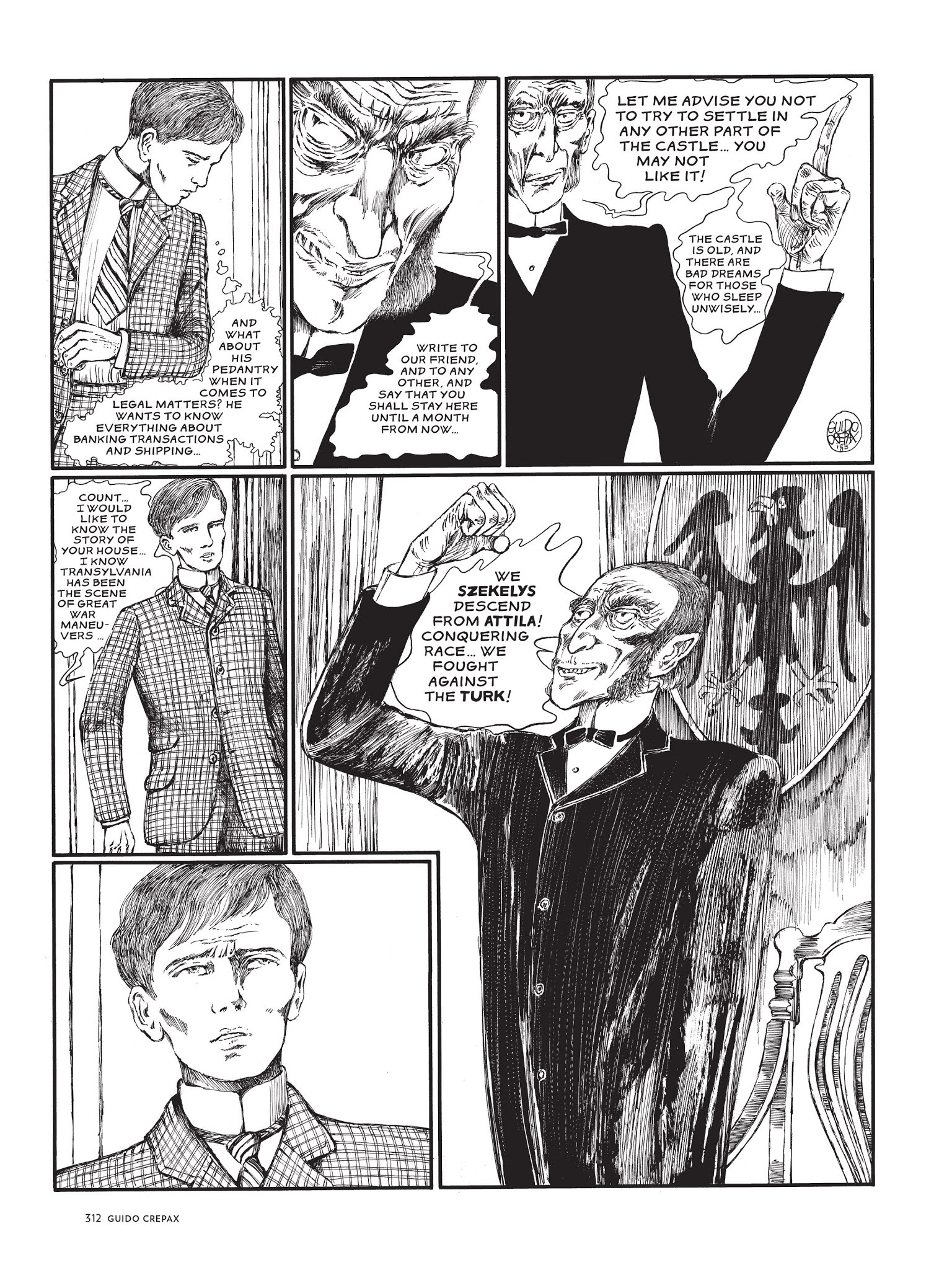 Read online The Complete Crepax comic -  Issue # TPB 1 - 301