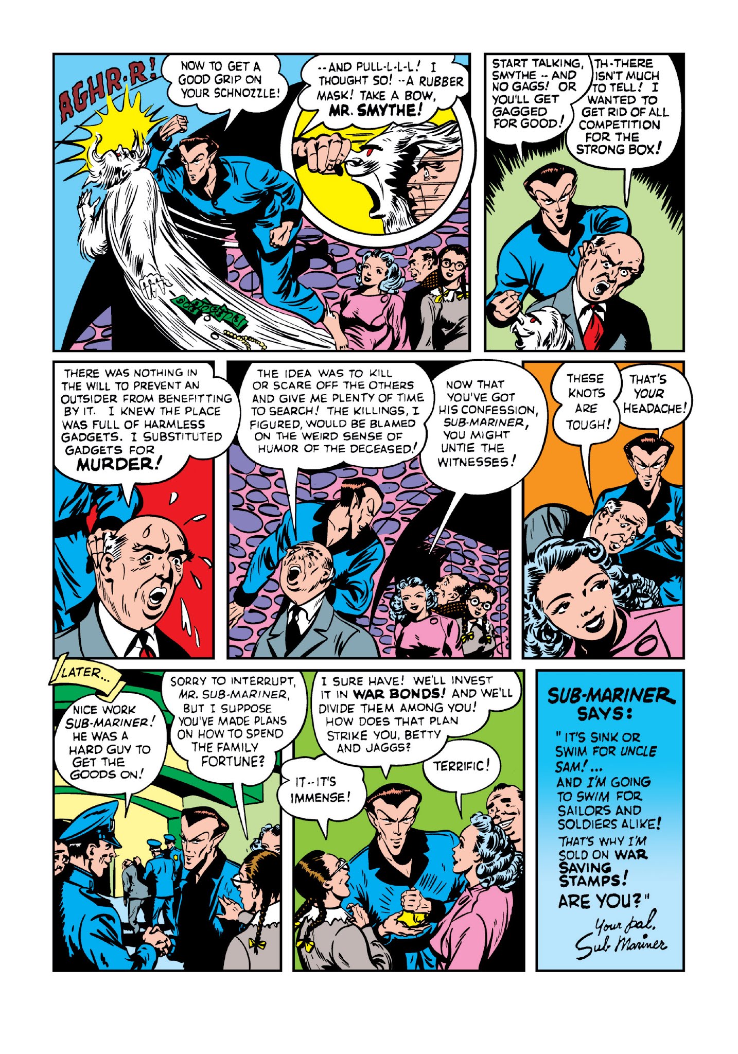 Read online Marvel Masterworks: Golden Age Human Torch comic -  Issue # TPB 3 (Part 1) - 50
