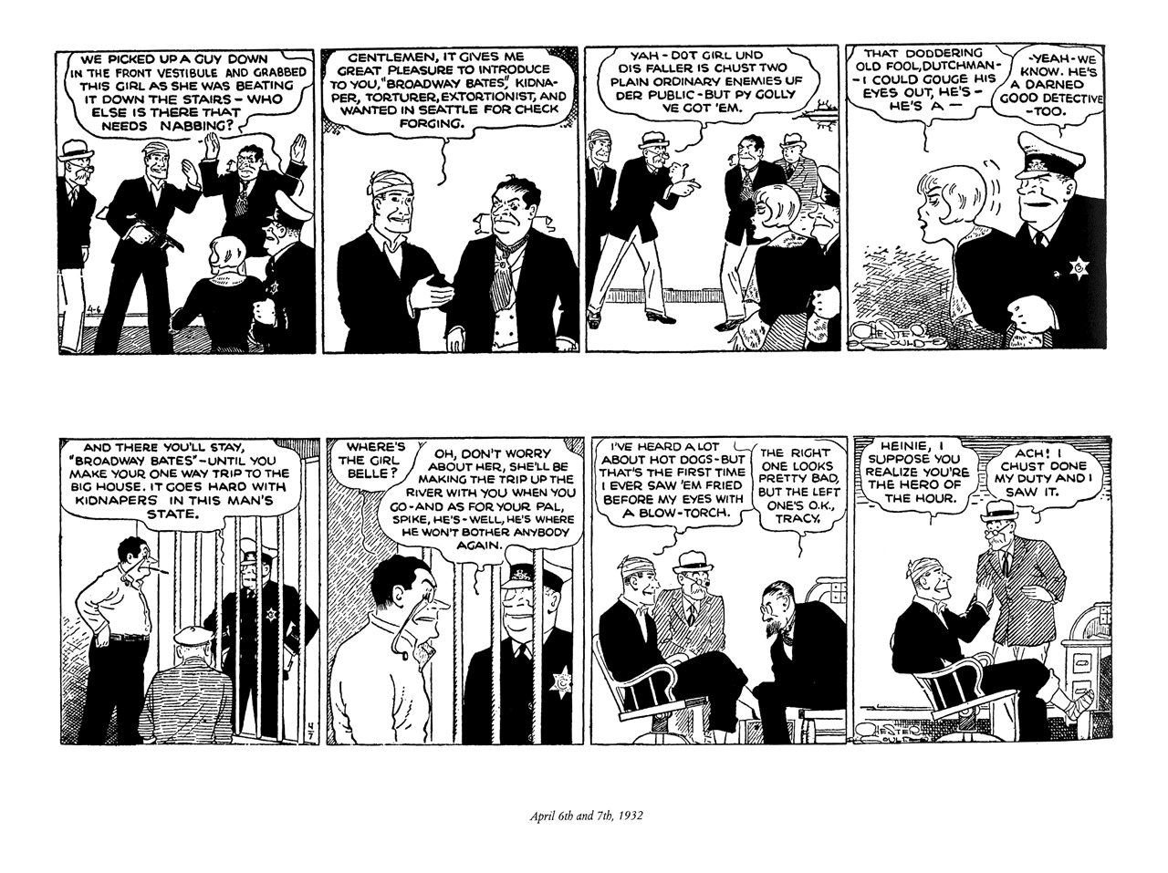 Read online The Complete Chester Gould's Dick Tracy comic -  Issue # TPB 1 (Part 1) - 100