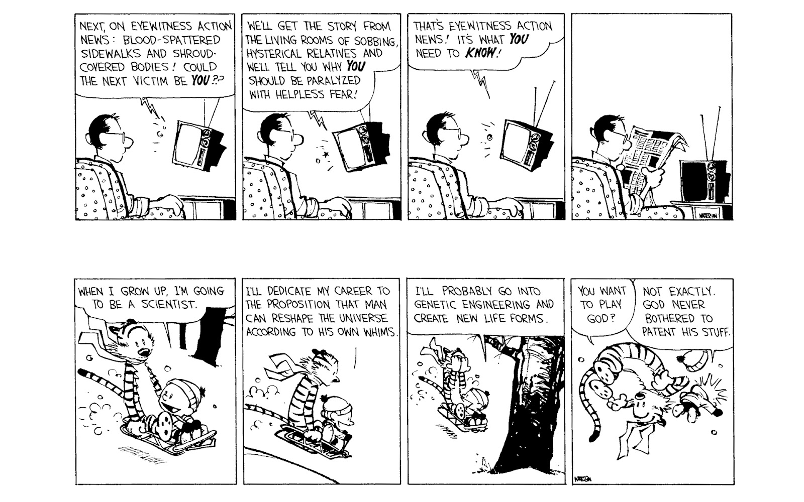 Calvin and Hobbes issue 10 - Page 133