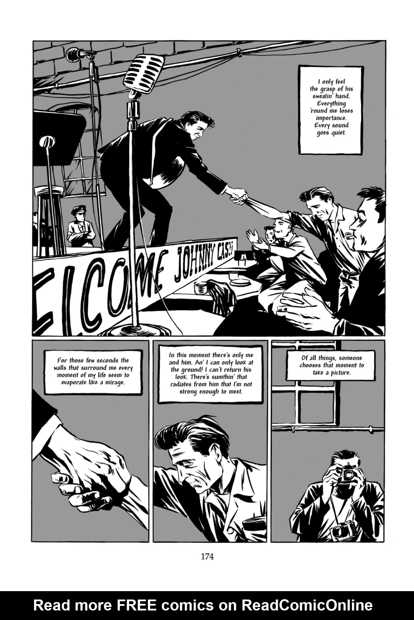 Read online Johnny Cash: I See a Darkness comic -  Issue # TPB - 169