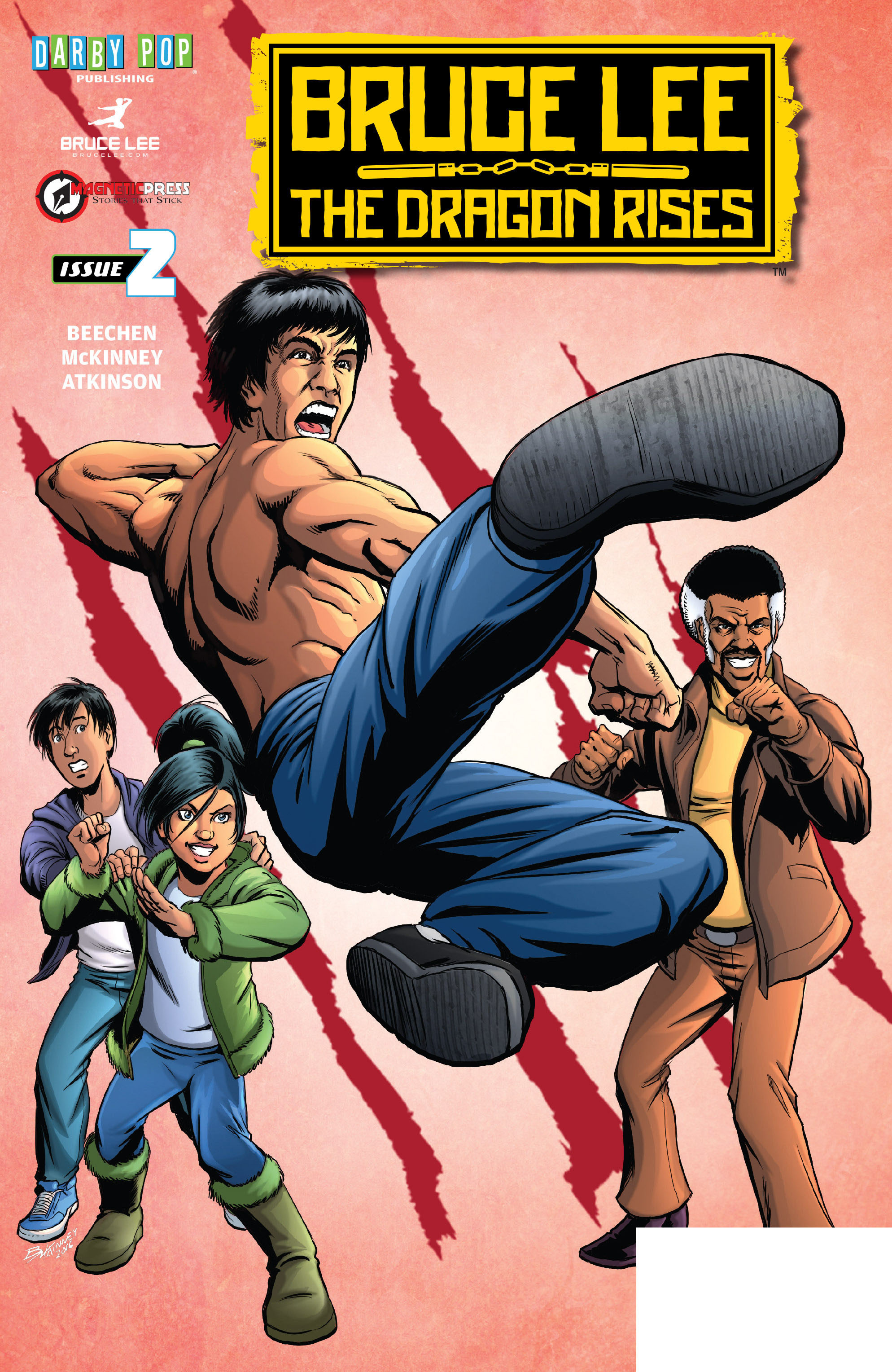 Read online Bruce Lee: The Dragon Rises comic -  Issue #2 - 1
