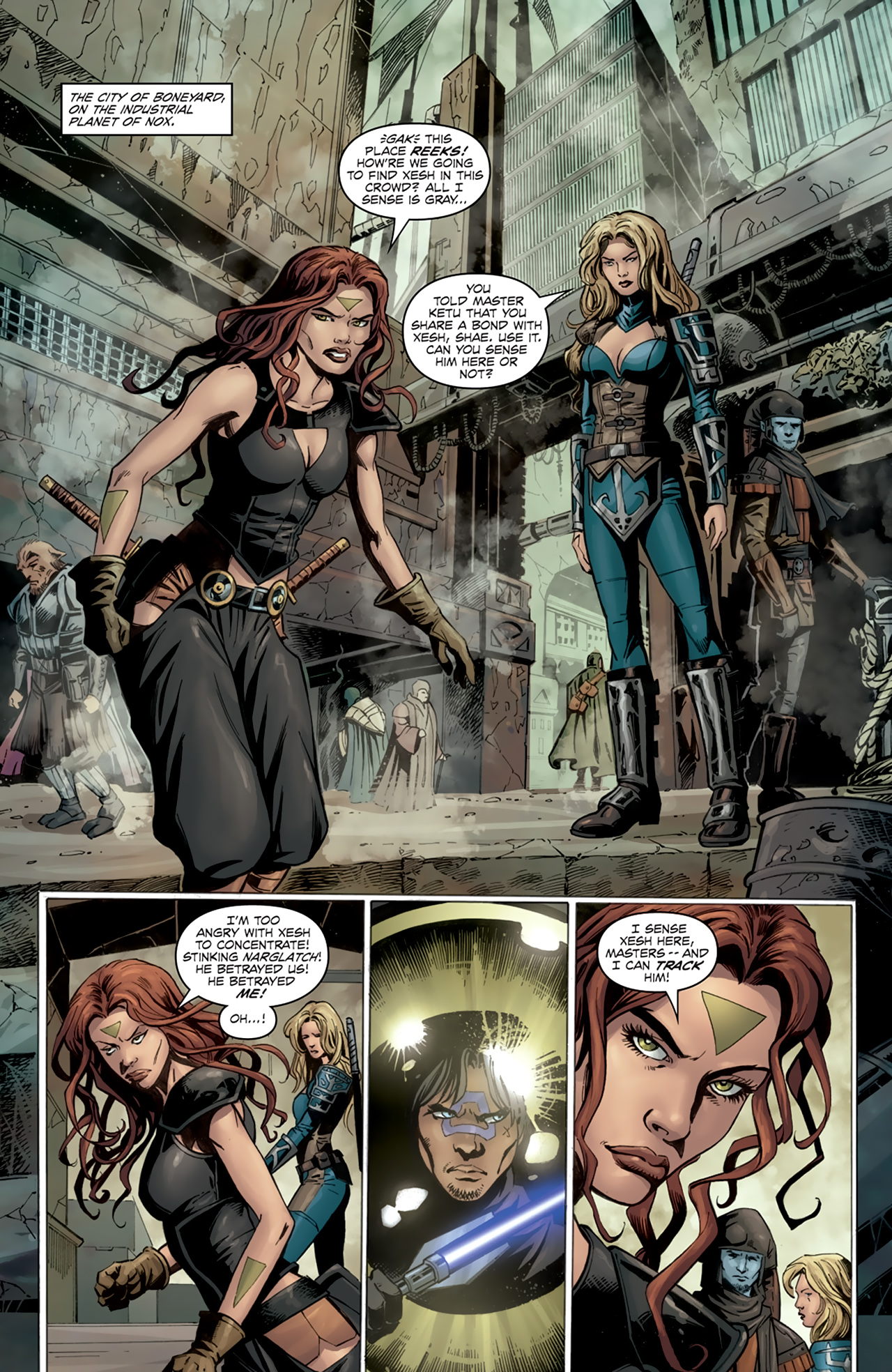 Read online Star Wars: Dawn of the Jedi - Prisoner of Bogan comic -  Issue #4 - 3