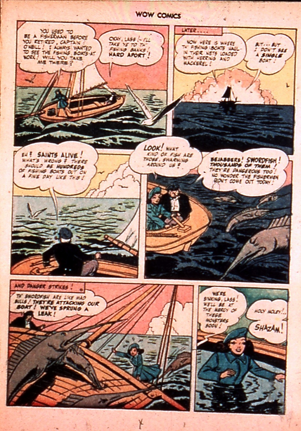 Read online Wow Comics comic -  Issue #50 - 5