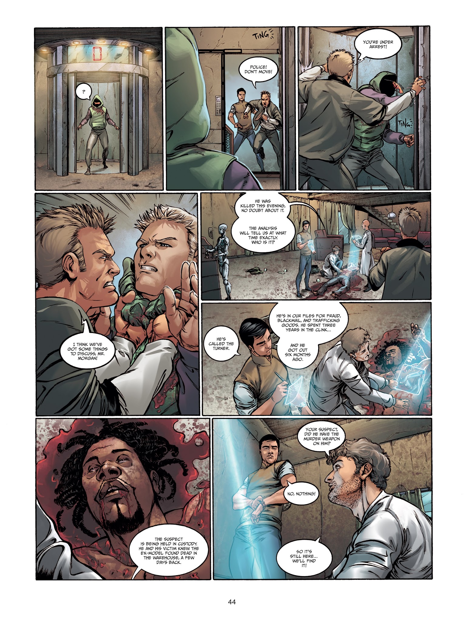 Read online Androïds comic -  Issue #4 - 44