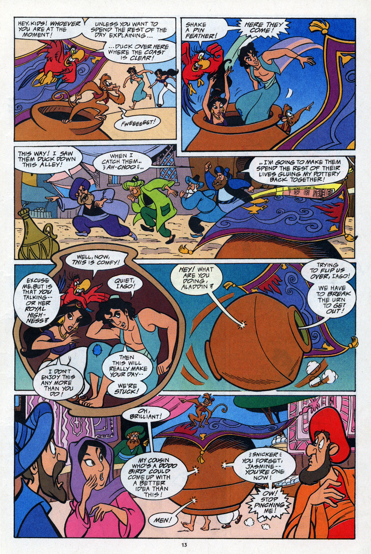Read online Disney's Aladdin comic -  Issue #8 - 15