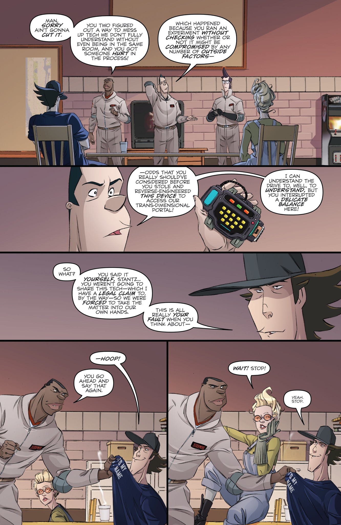 Read online Ghostbusters: Crossing Over comic -  Issue #2 - 6