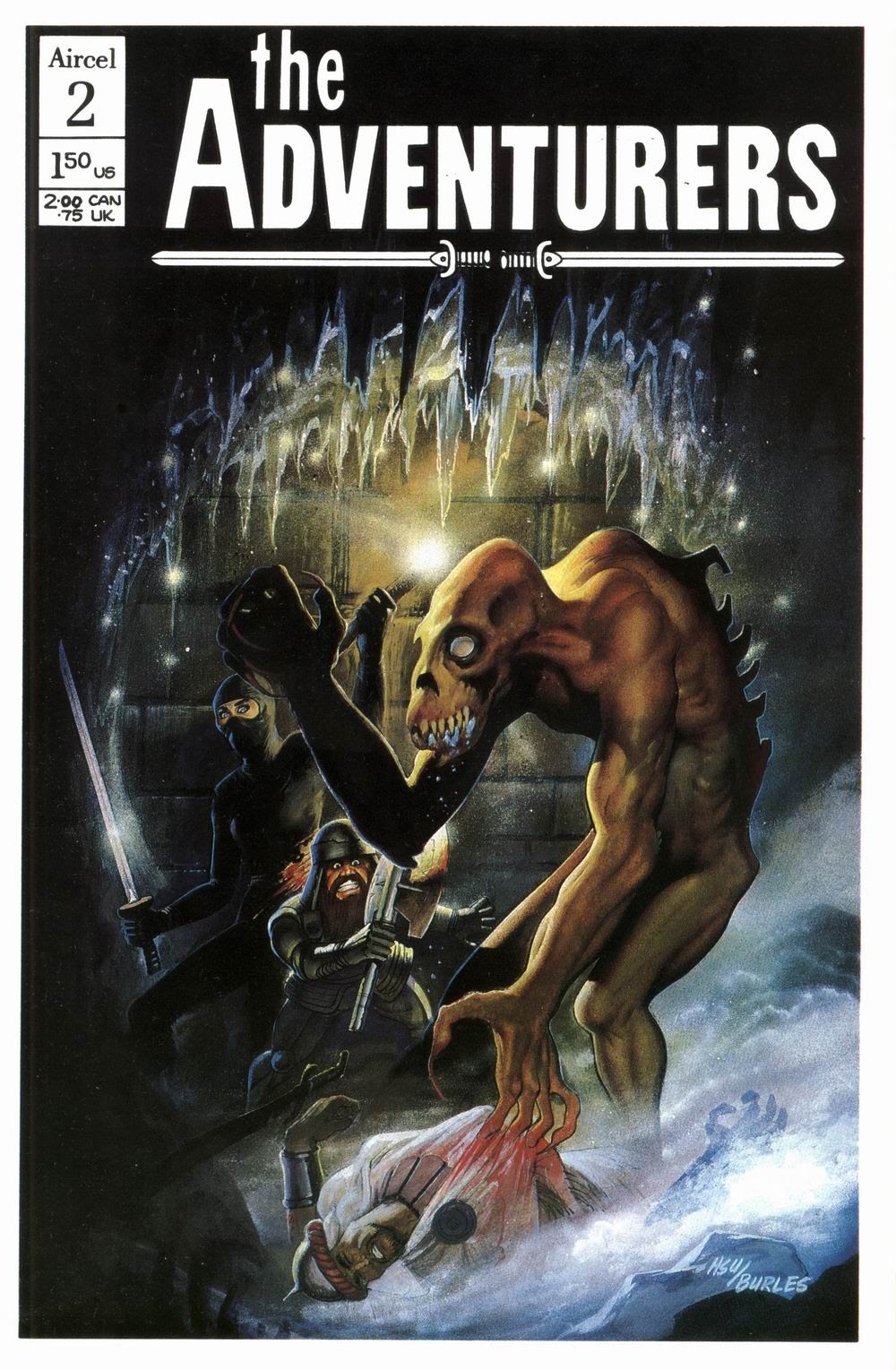 Read online Adventurers (1986) comic -  Issue #2 - 1