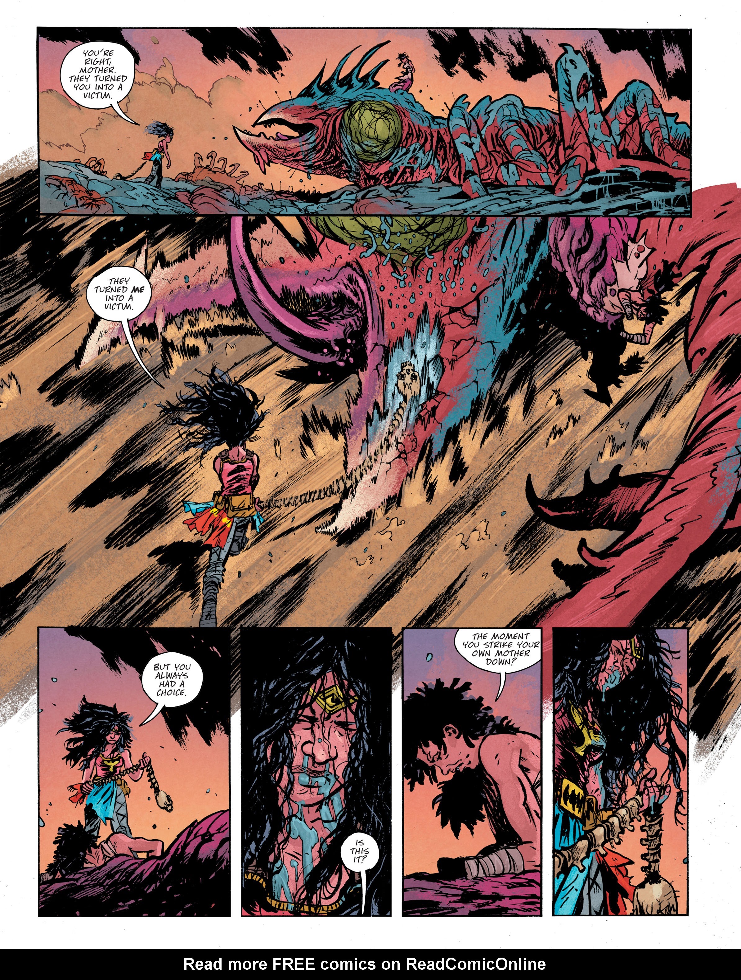 Read online Wonder Woman: Dead Earth comic -  Issue #4 - 33