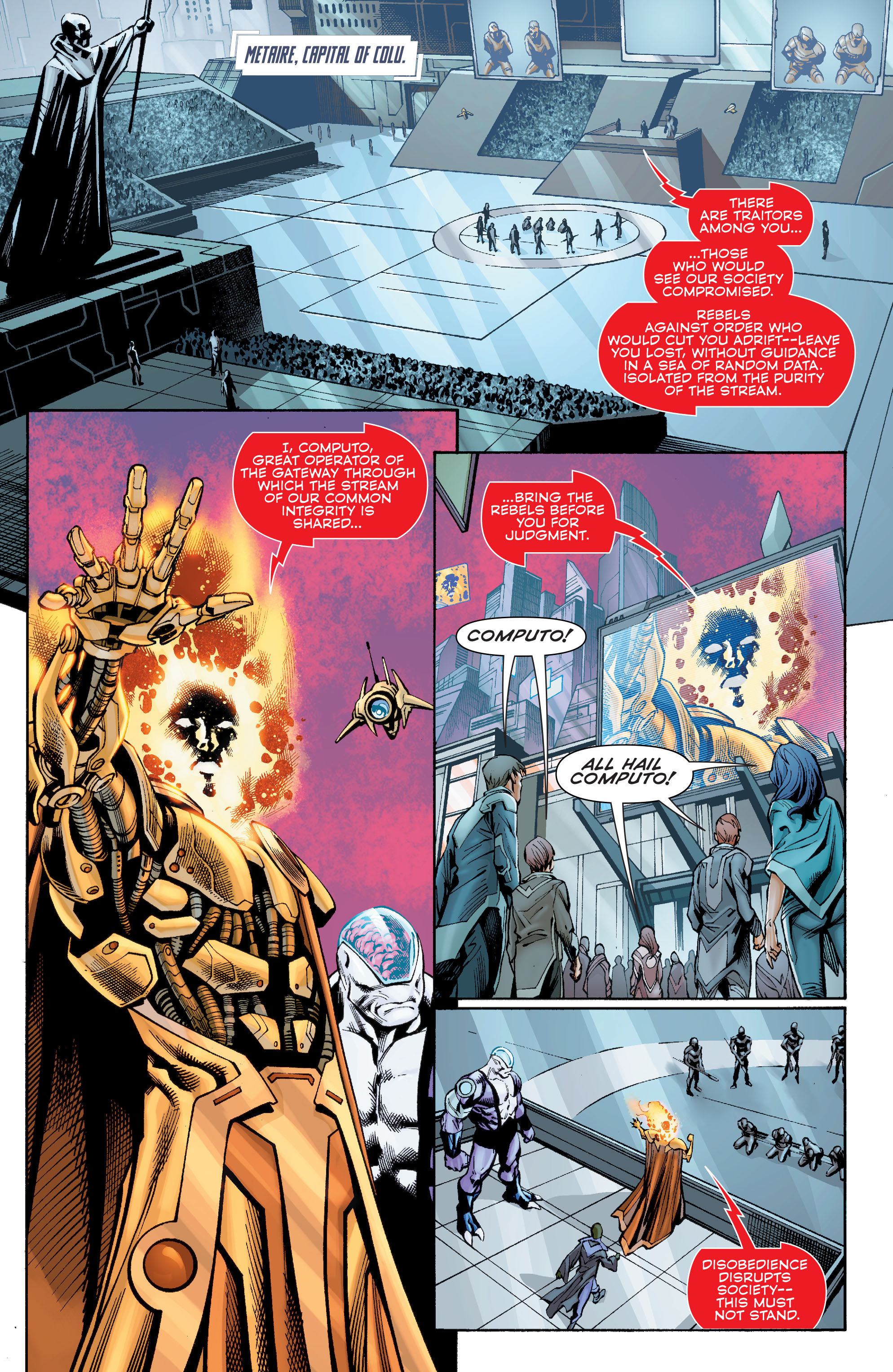 Read online Telos comic -  Issue #1 - 12