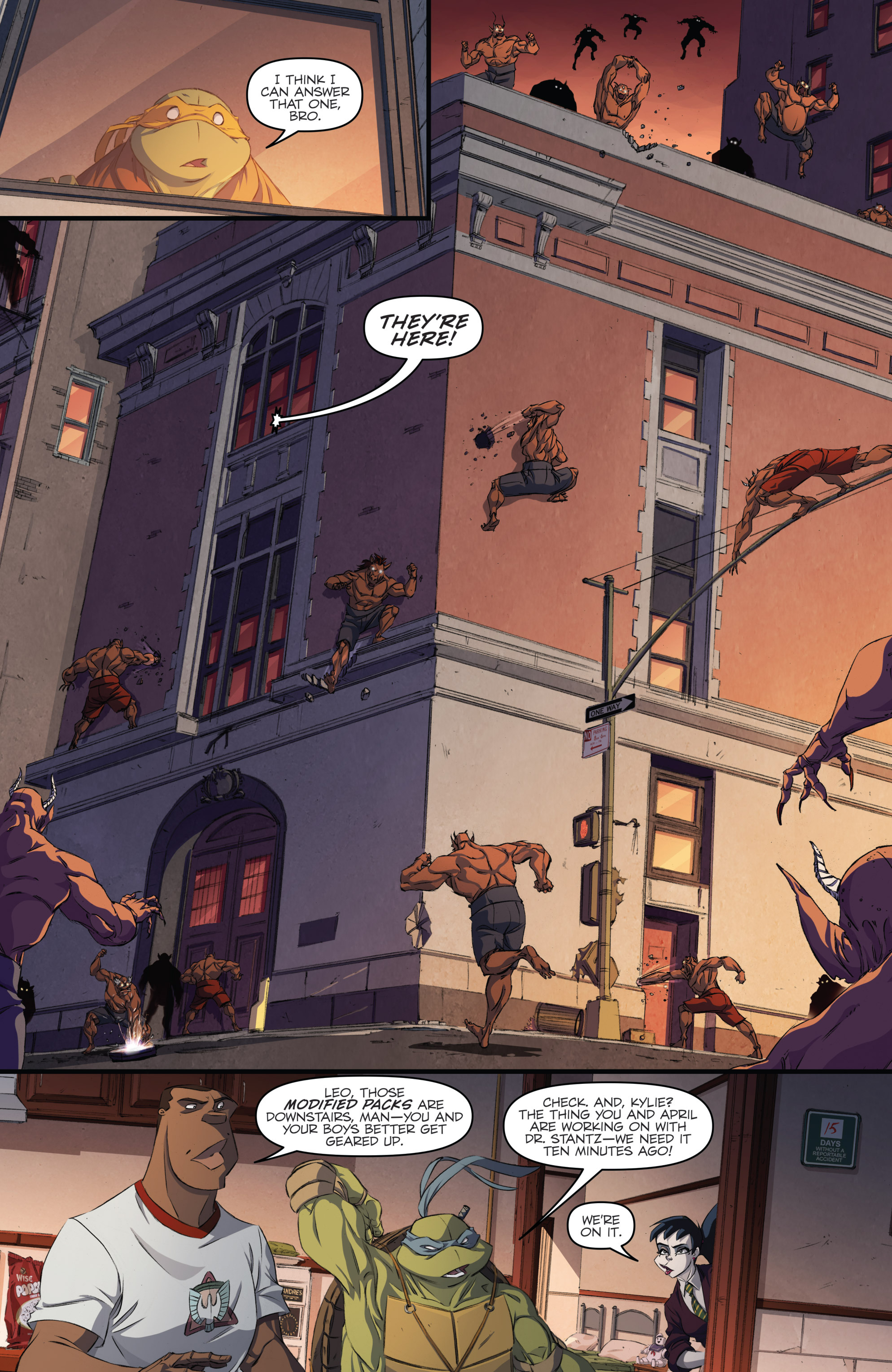 Read online Teenage Mutant Ninja Turtles/Ghostbusters comic -  Issue #4 - 7