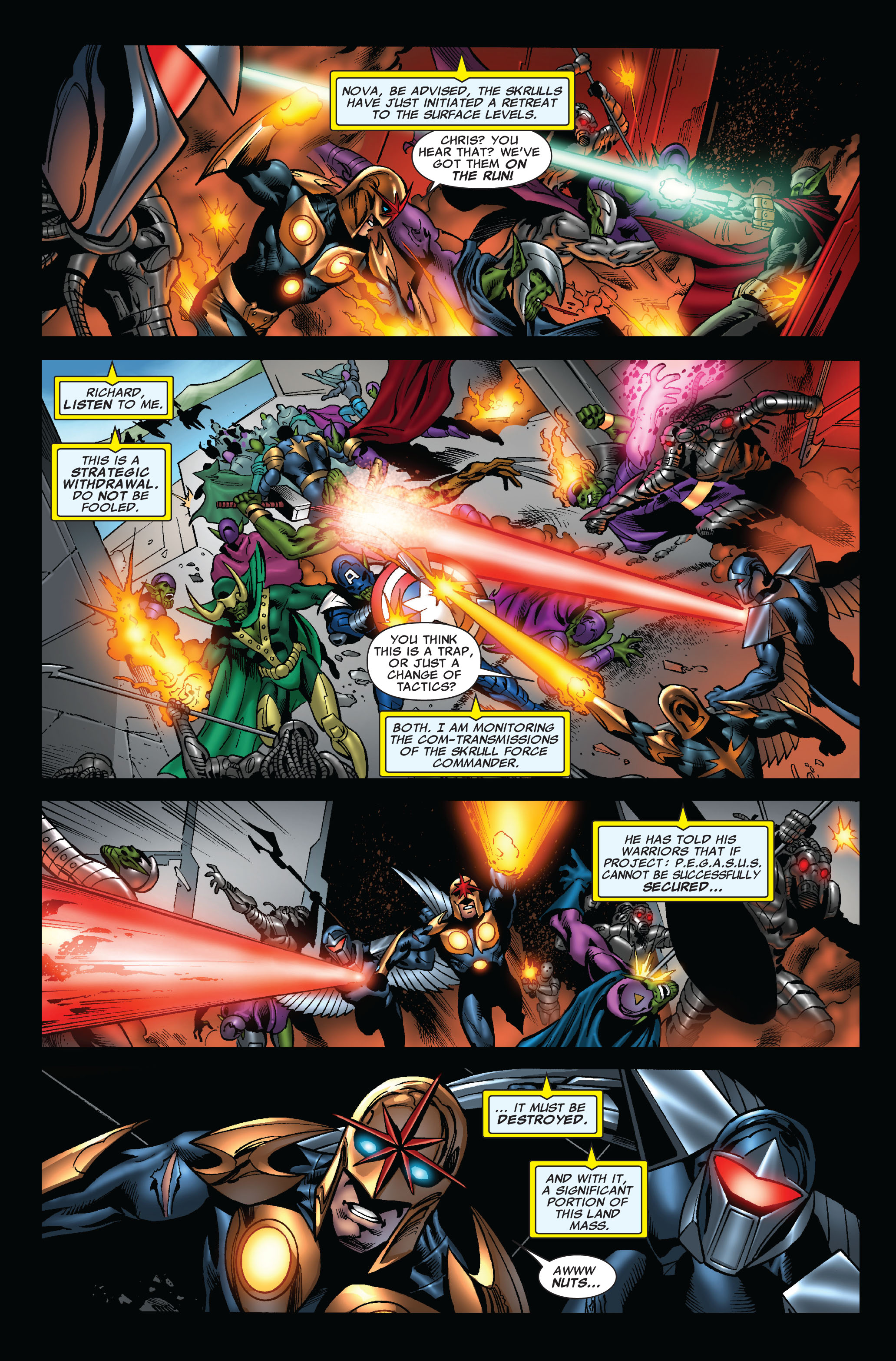 Read online Nova (2007) comic -  Issue #18 - 19