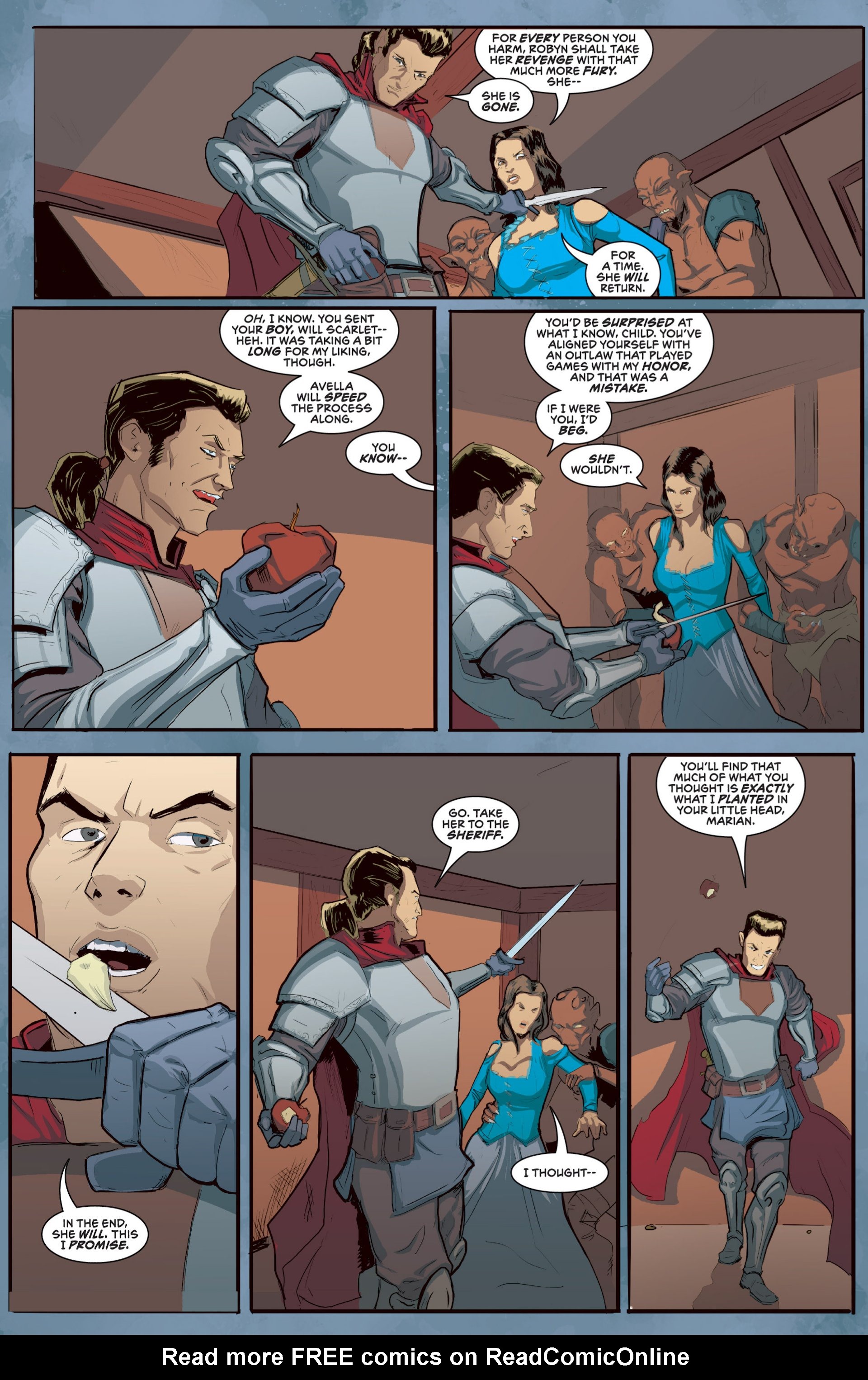 Read online Grimm Fairy Tales presents Robyn Hood: Wanted comic -  Issue #2 - 23