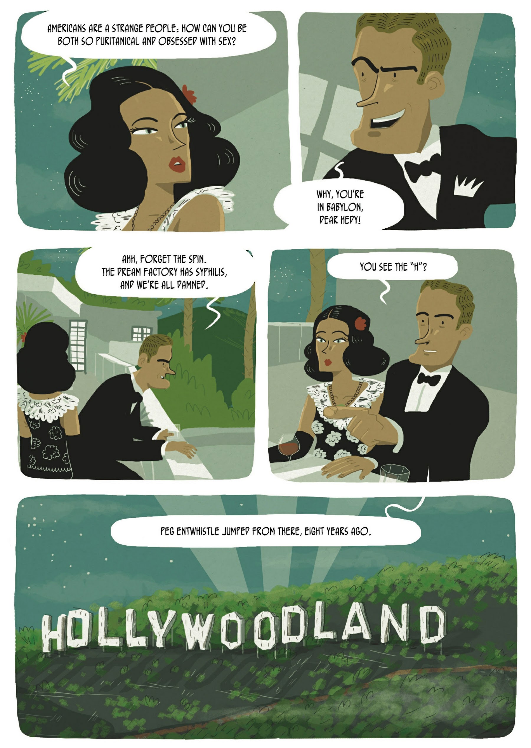 Read online Hedy Lamarr: An Incredible Life comic -  Issue # TPB (Part 2) - 1