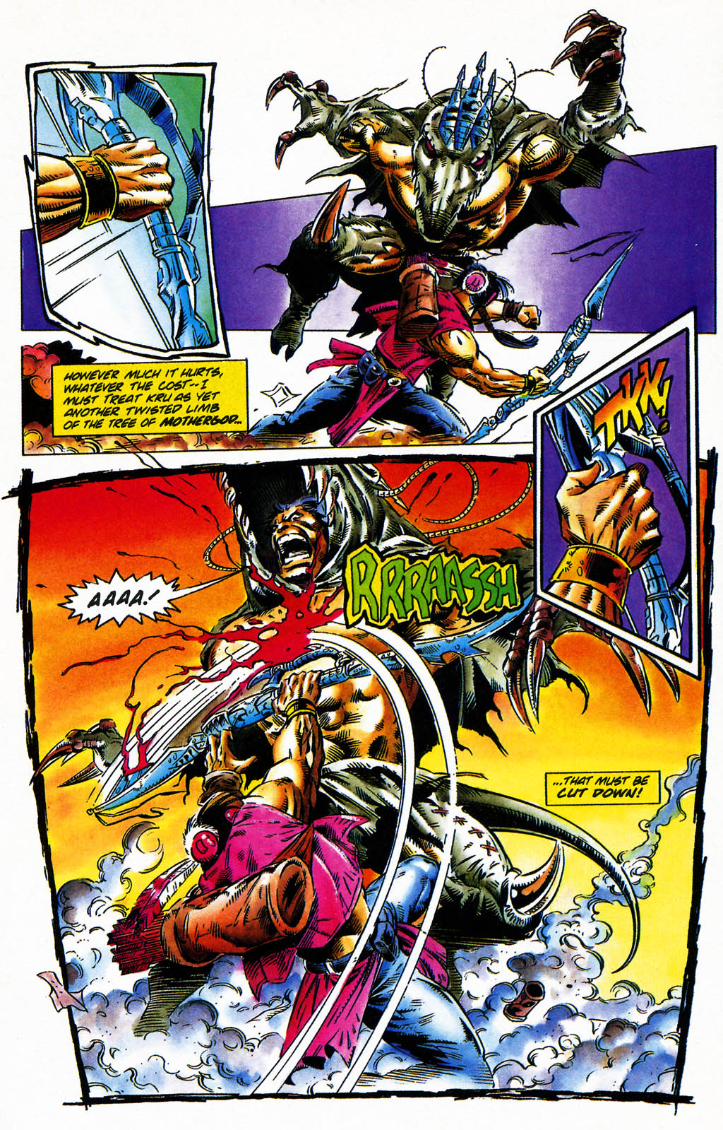 Read online Turok, Dinosaur Hunter (1993) comic -  Issue #30 - 7