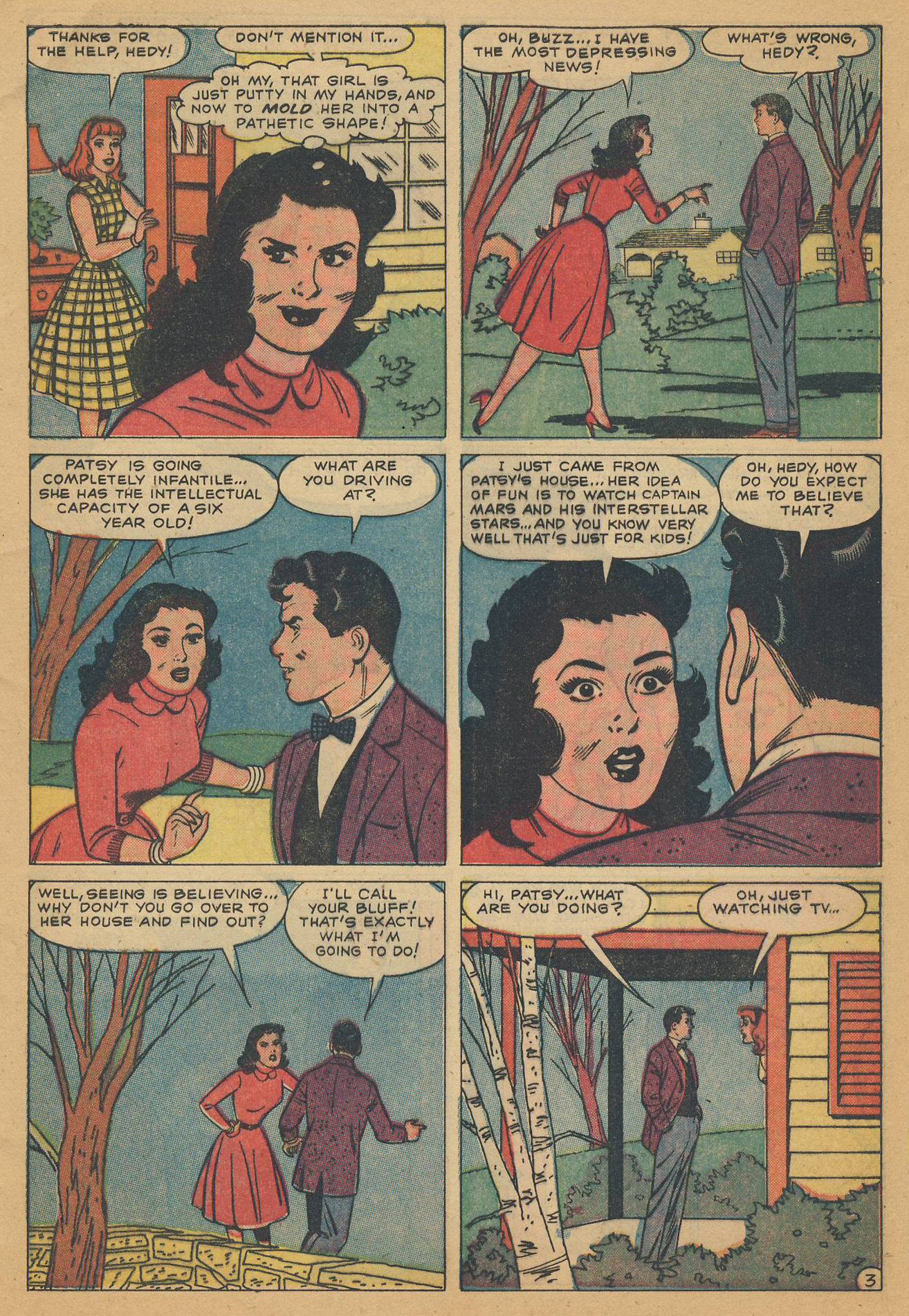 Read online Patsy and Hedy comic -  Issue #53 - 5