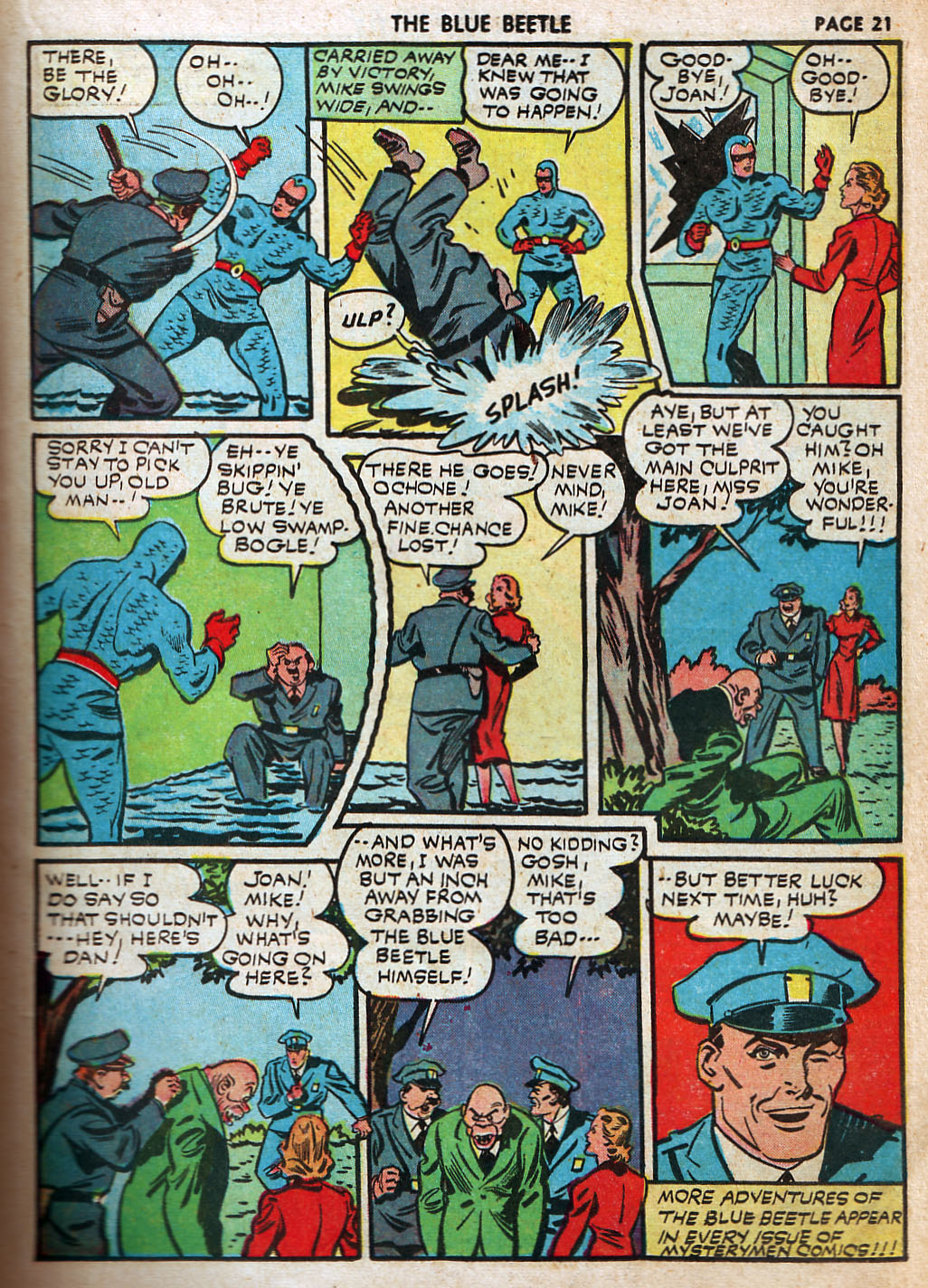 Read online The Blue Beetle comic -  Issue #11 - 23