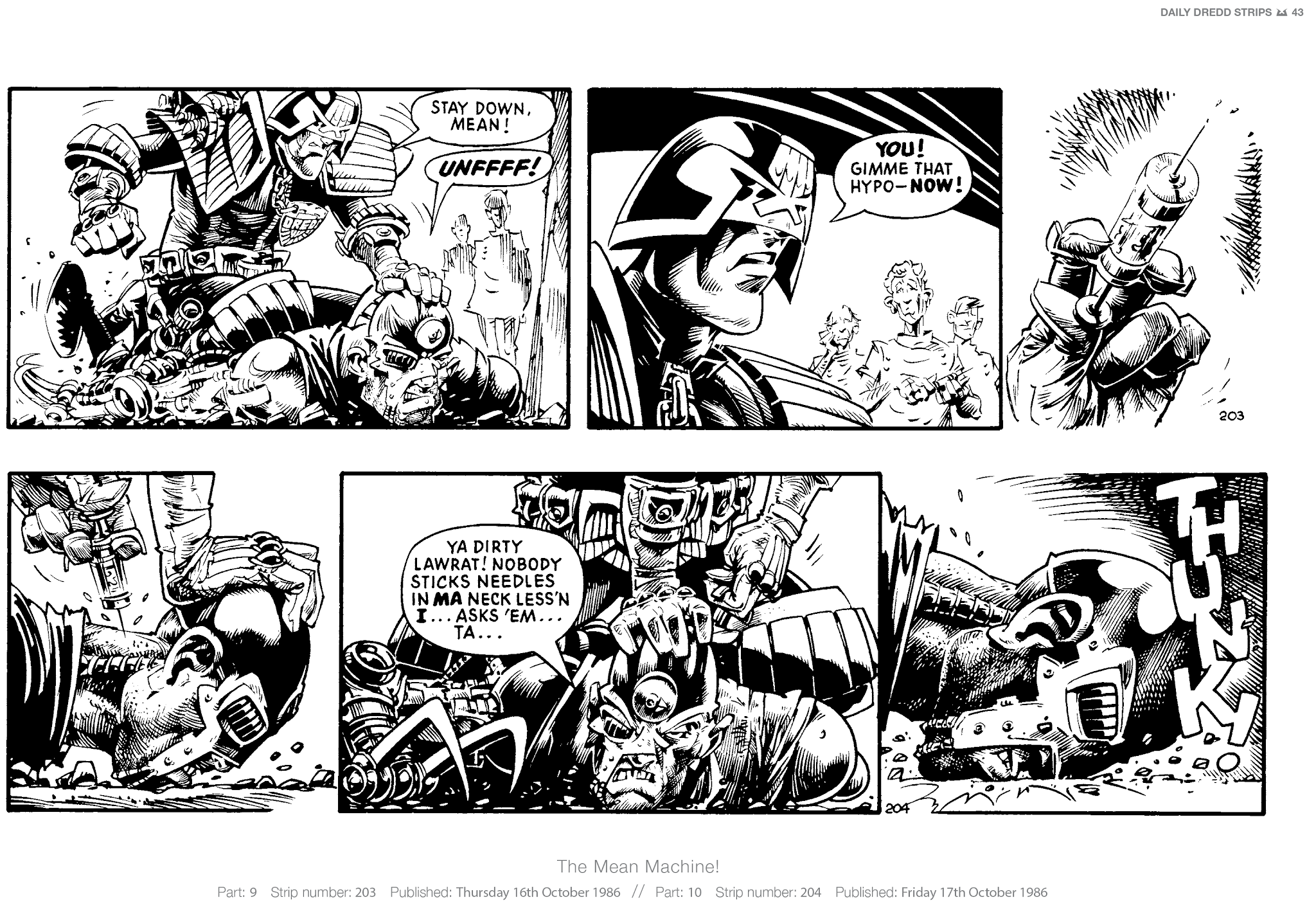 Read online Judge Dredd: The Daily Dredds comic -  Issue # TPB 2 - 46