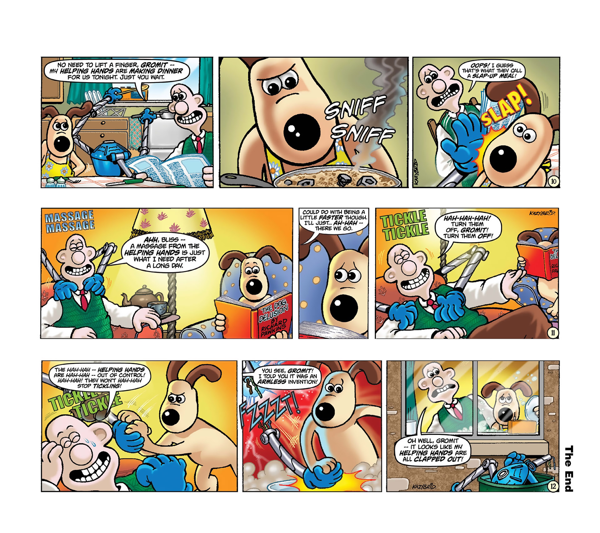 Read online Wallace & Gromit Dailies comic -  Issue #1 - 5