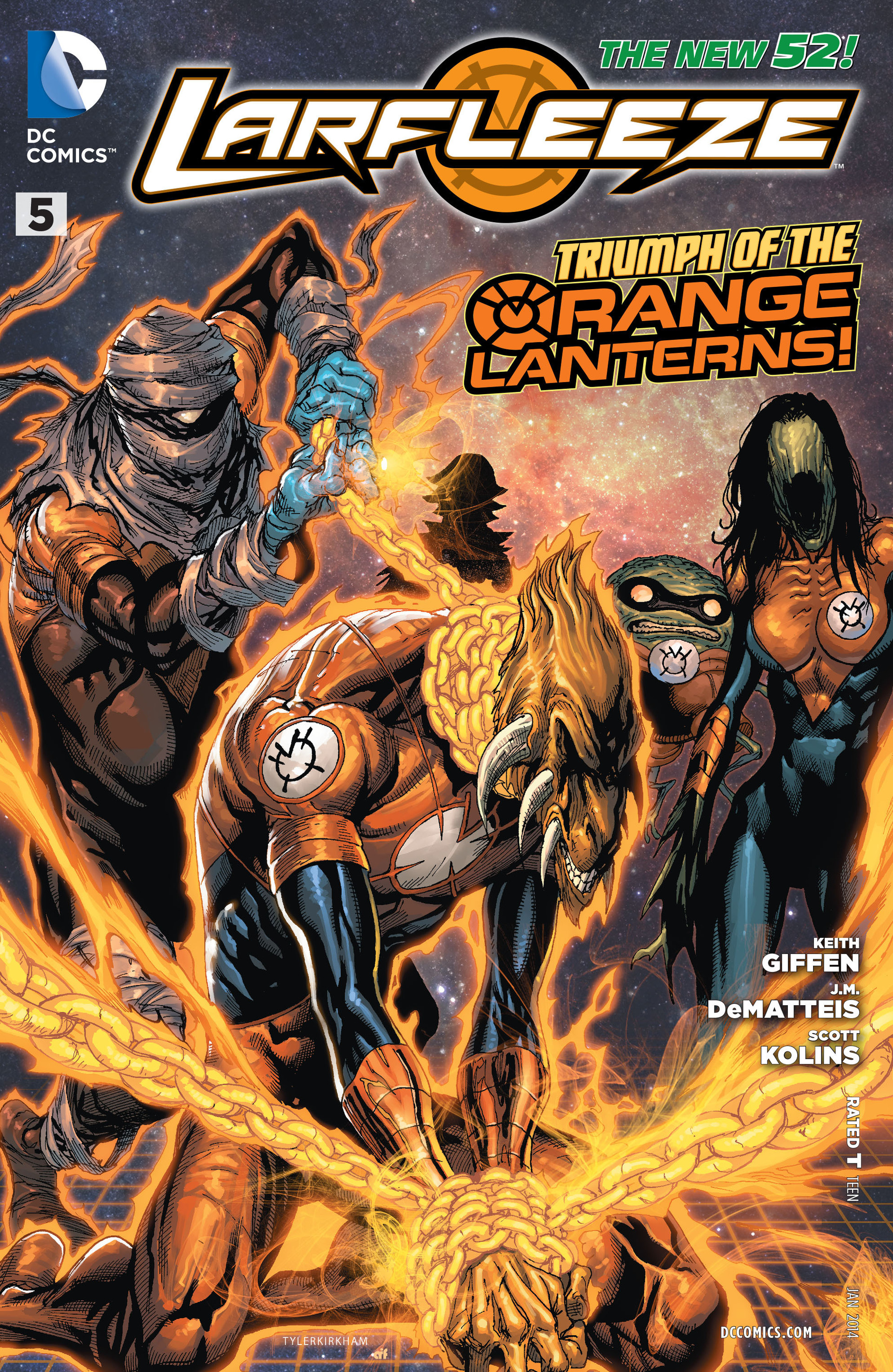 Read online Larfleeze comic -  Issue #5 - 1
