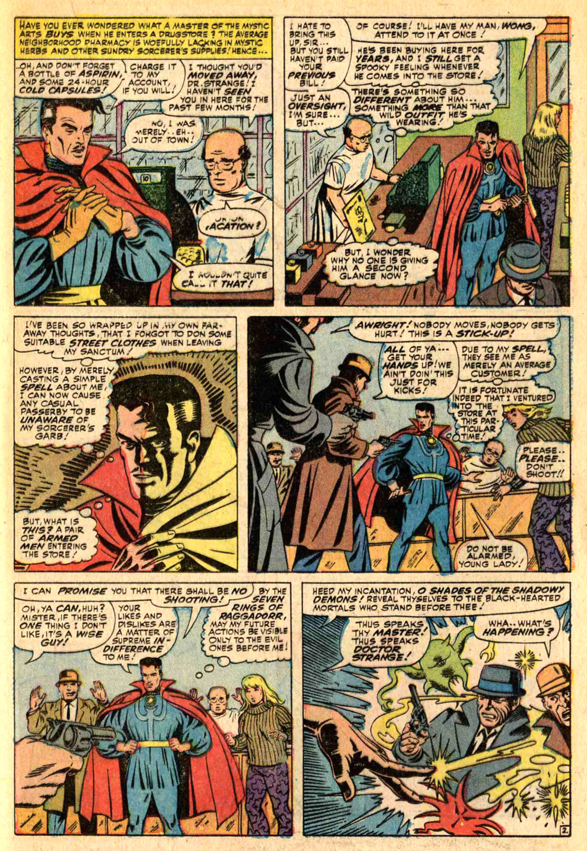 Read online Marvel Masterworks: Doctor Strange comic -  Issue # TPB 2 - 56