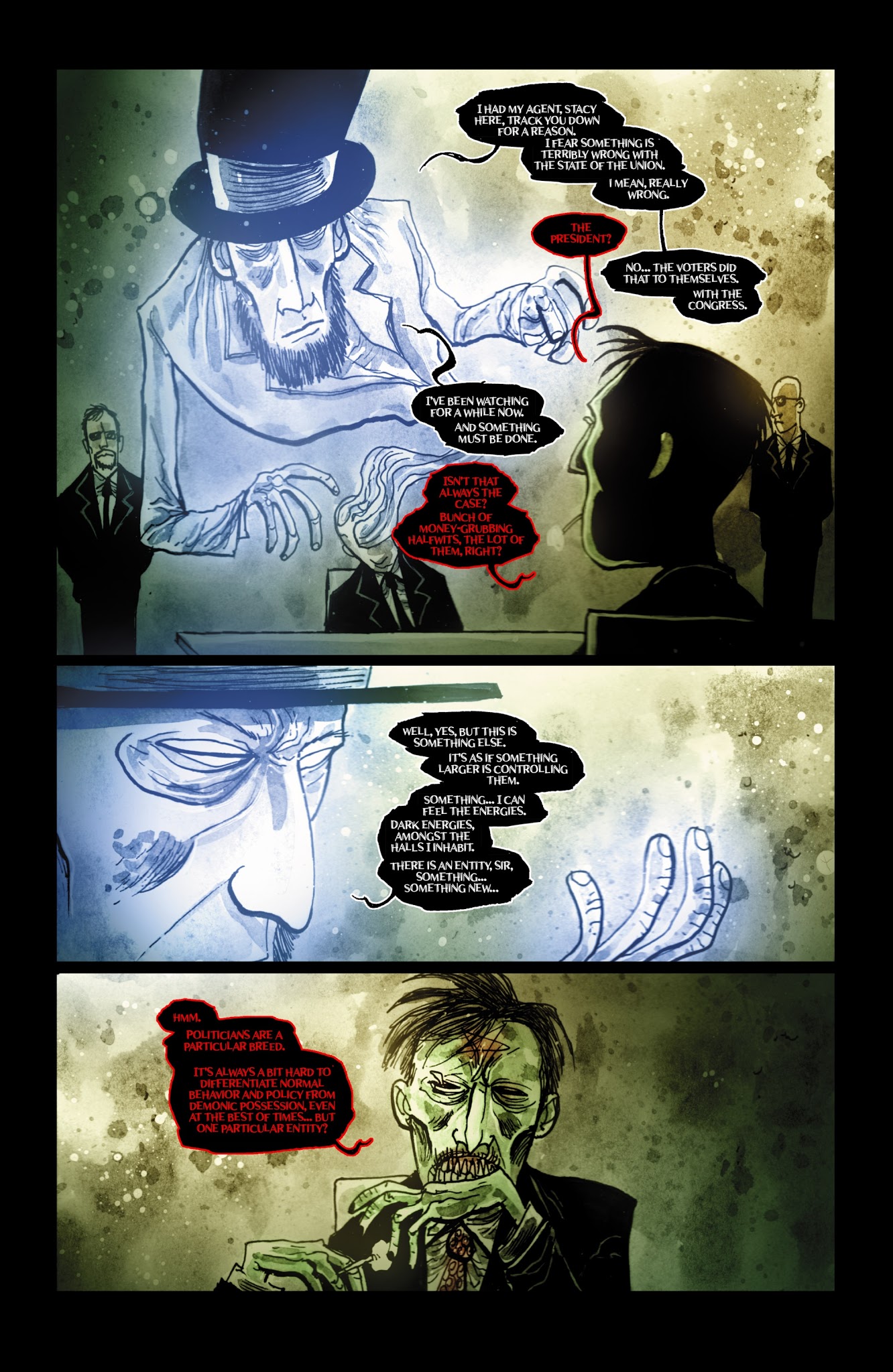 Read online Wormwood Gentleman Corpse: Mr. Wormwood Goes To Washington comic -  Issue #2 - 9