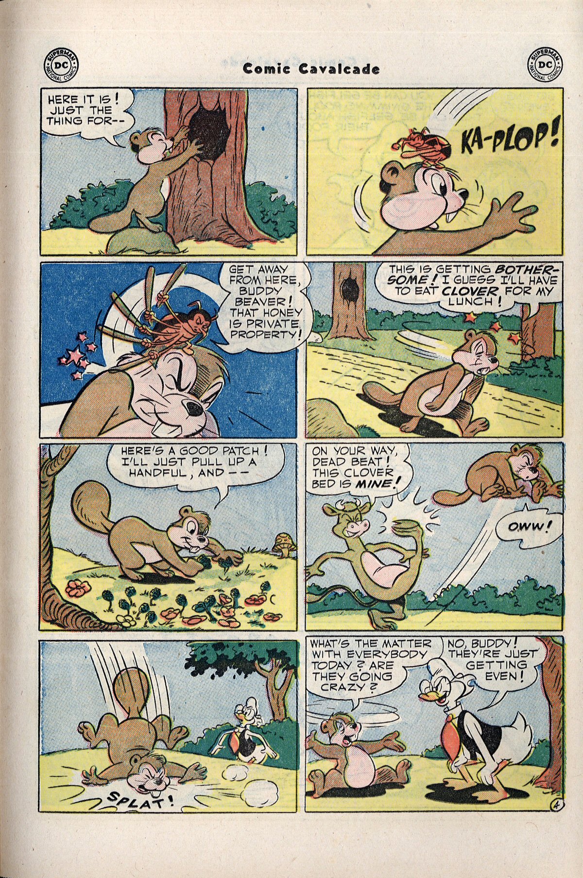 Read online Comic Cavalcade comic -  Issue #59 - 45
