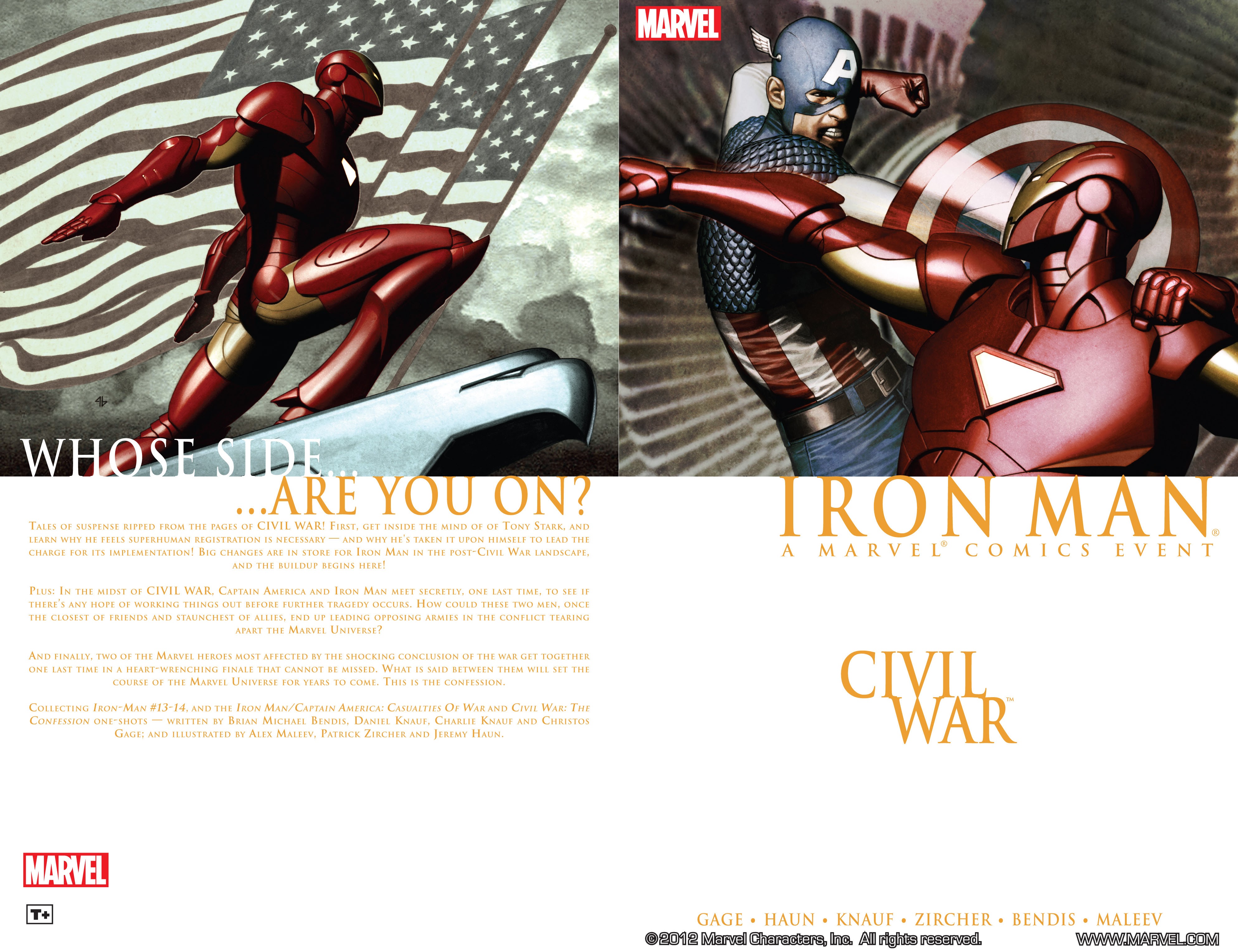 Read online Civil War: Iron Man comic -  Issue # TPB - 2