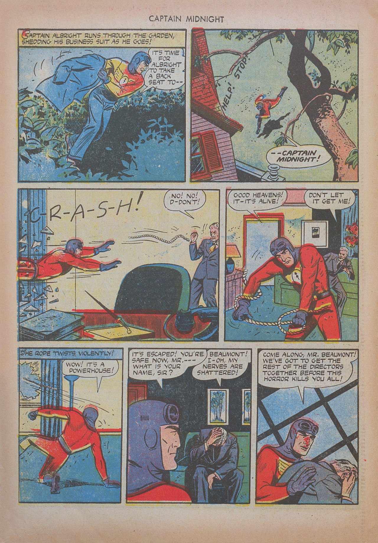 Read online Captain Midnight (1942) comic -  Issue #20 - 18