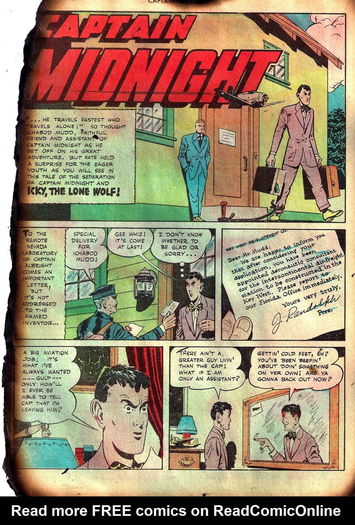 Read online Captain Midnight (1942) comic -  Issue #33 - 14