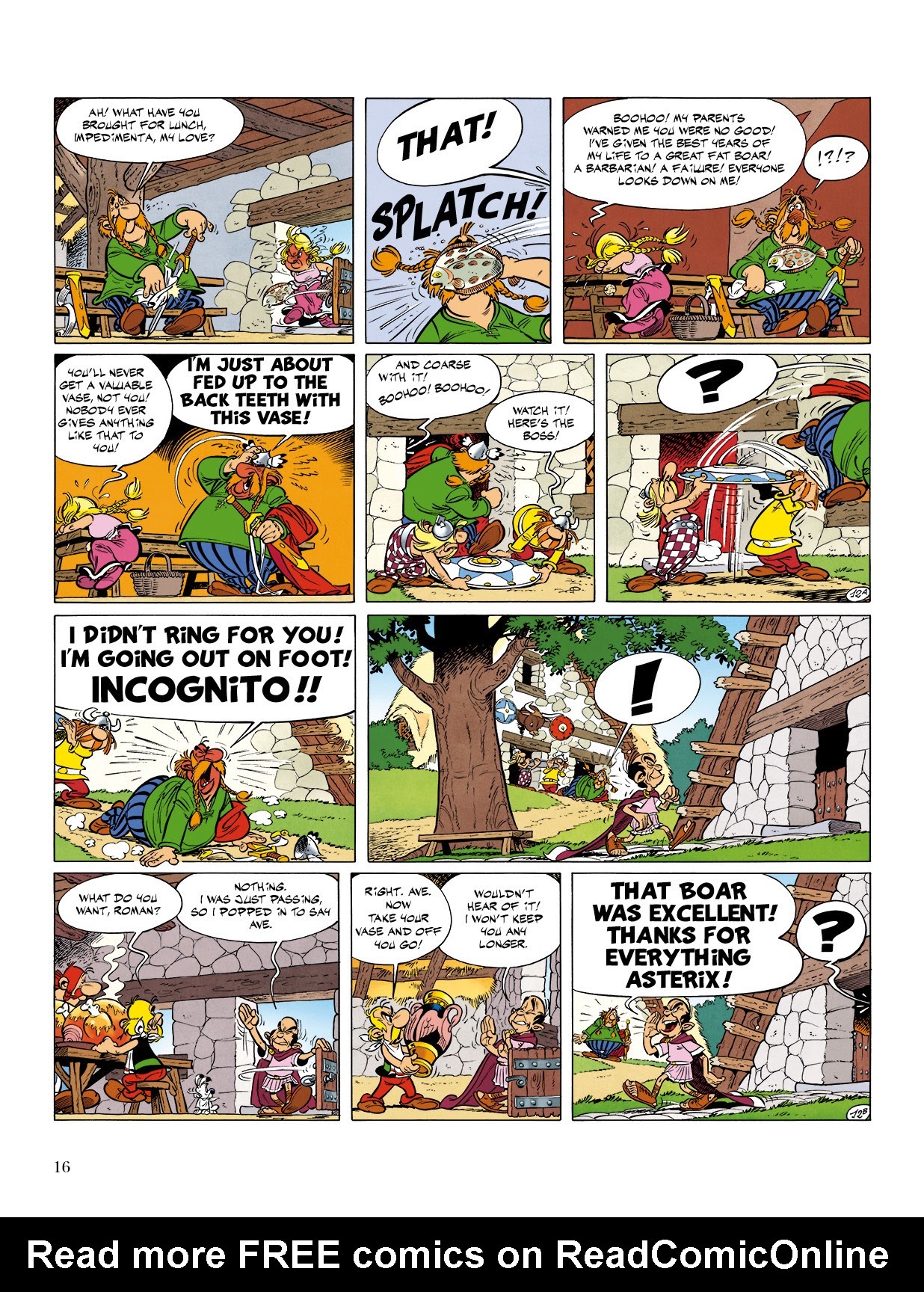 Read online Asterix comic -  Issue #15 - 17