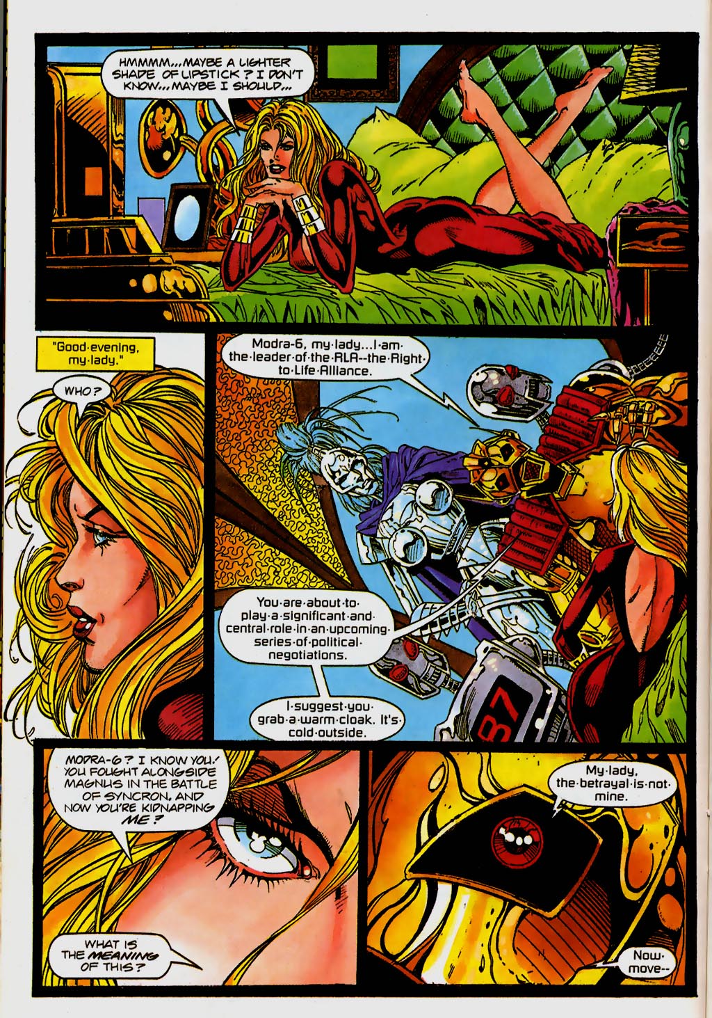 Read online Magnus Robot Fighter (1991) comic -  Issue #47 - 9