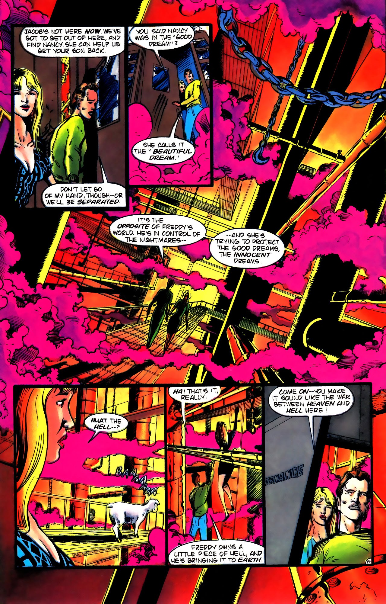 Read online Nightmares On Elm Street comic -  Issue #5 - 15