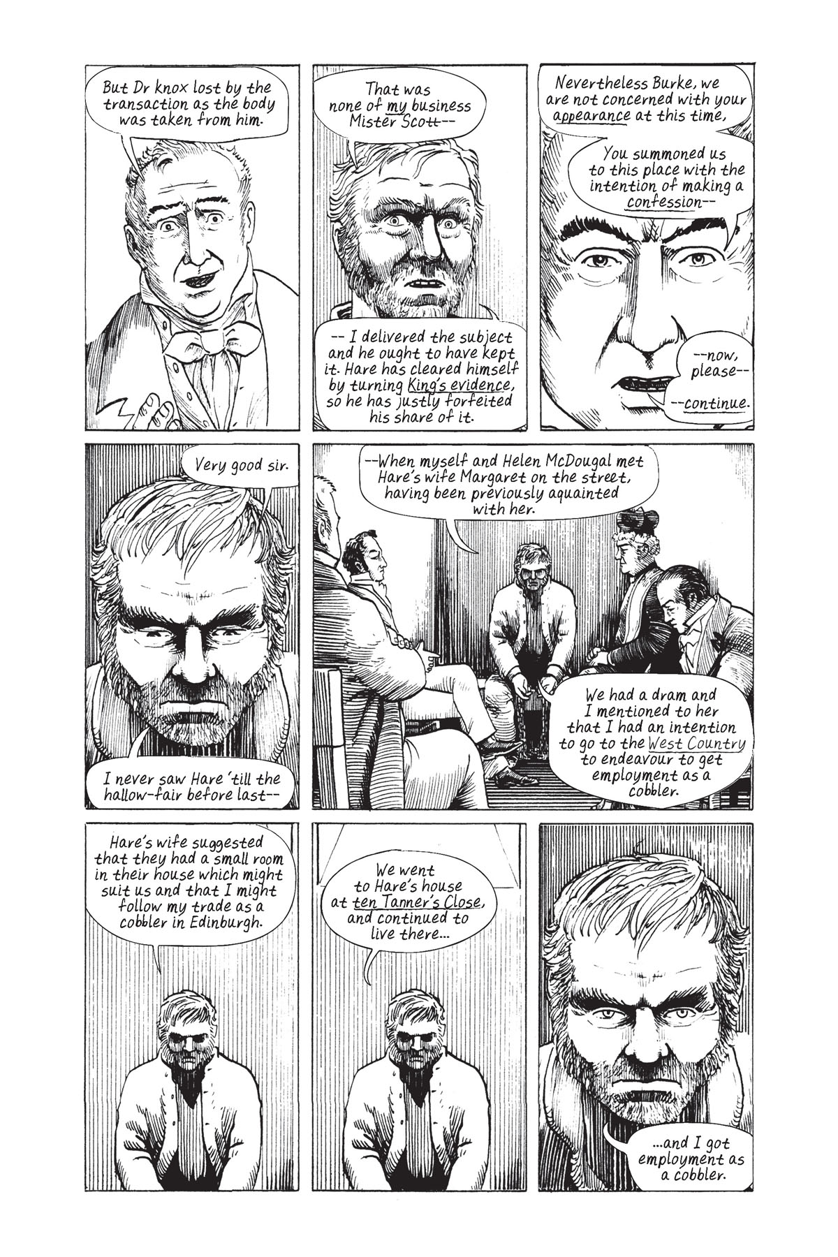 Read online Burke & Hare: The Graphic Novel comic -  Issue # TPB - 9