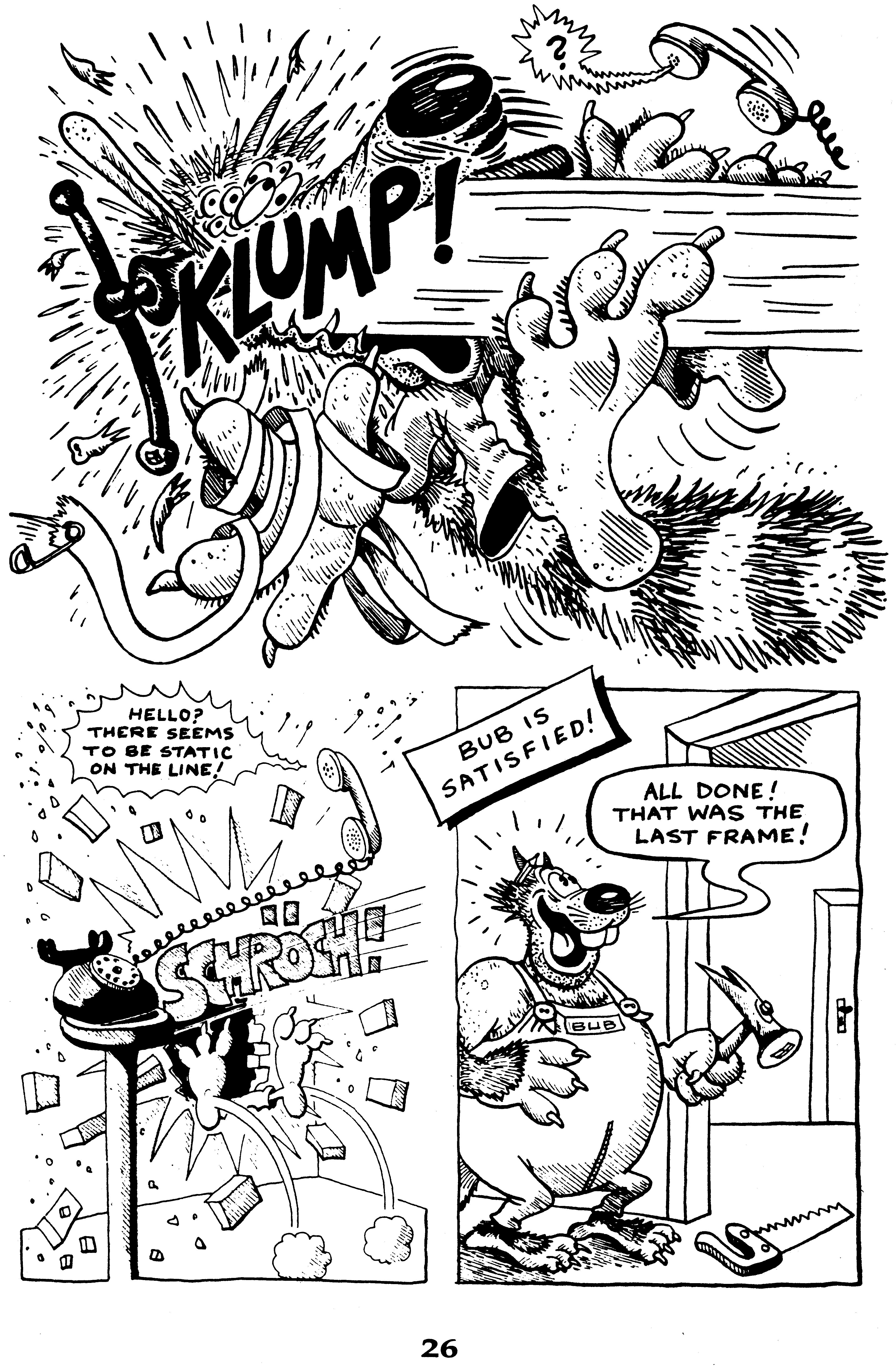 Read online Critters comic -  Issue #29 - 28
