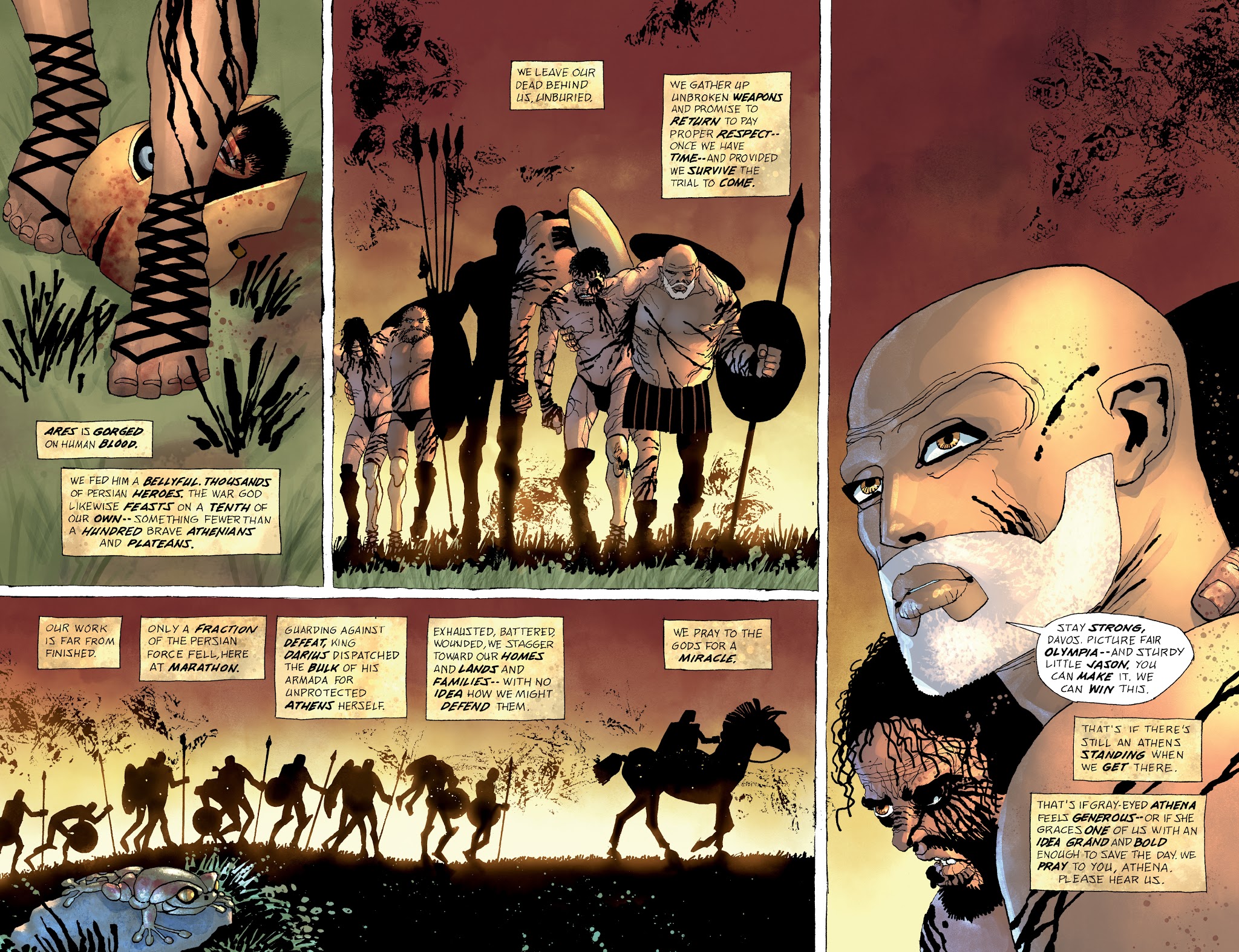 Read online Xerxes: The Fall of the House of Darius and the Rise of Alexander comic -  Issue #2 - 3