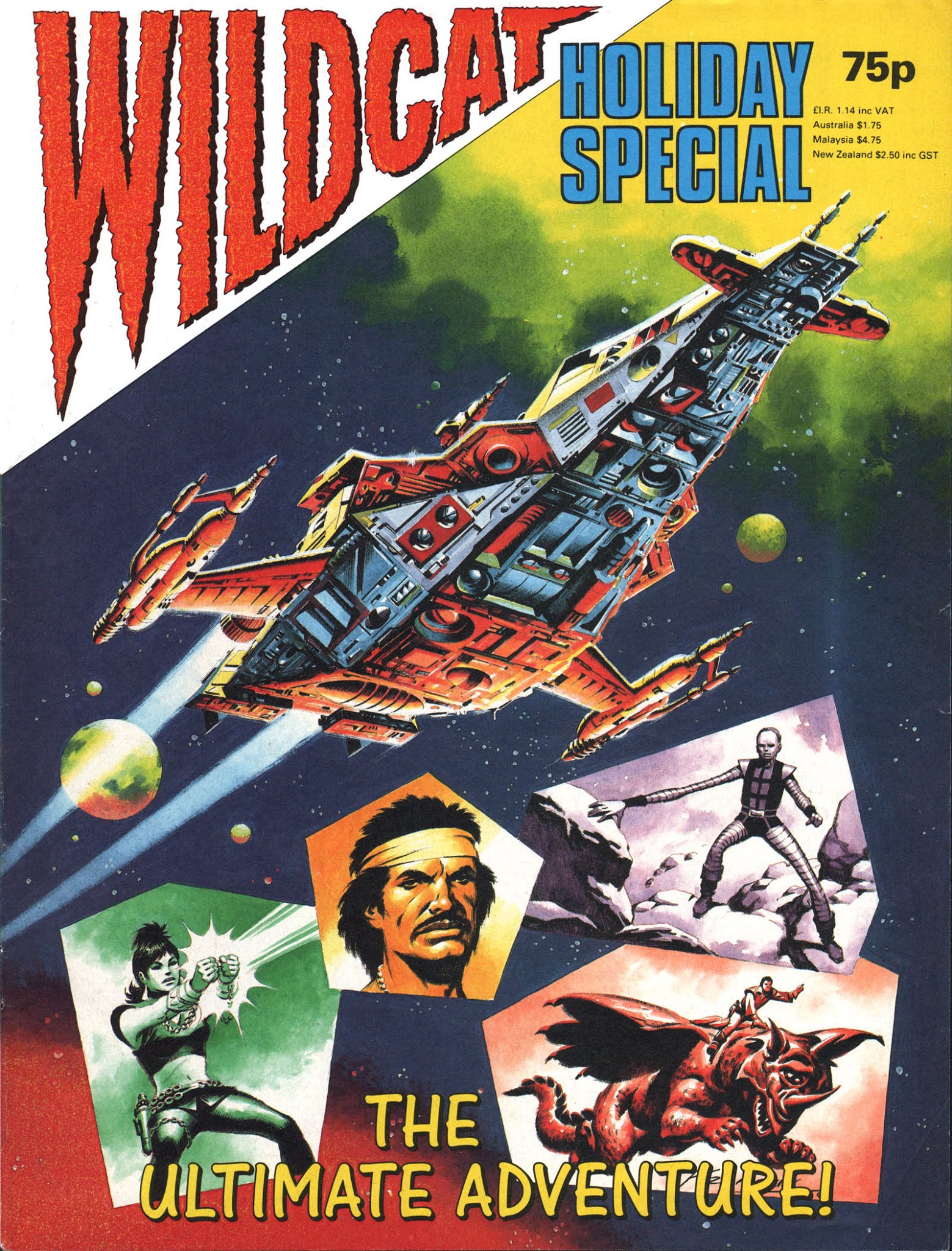 Read online Wildcat comic -  Issue # _Holiday Special - 1
