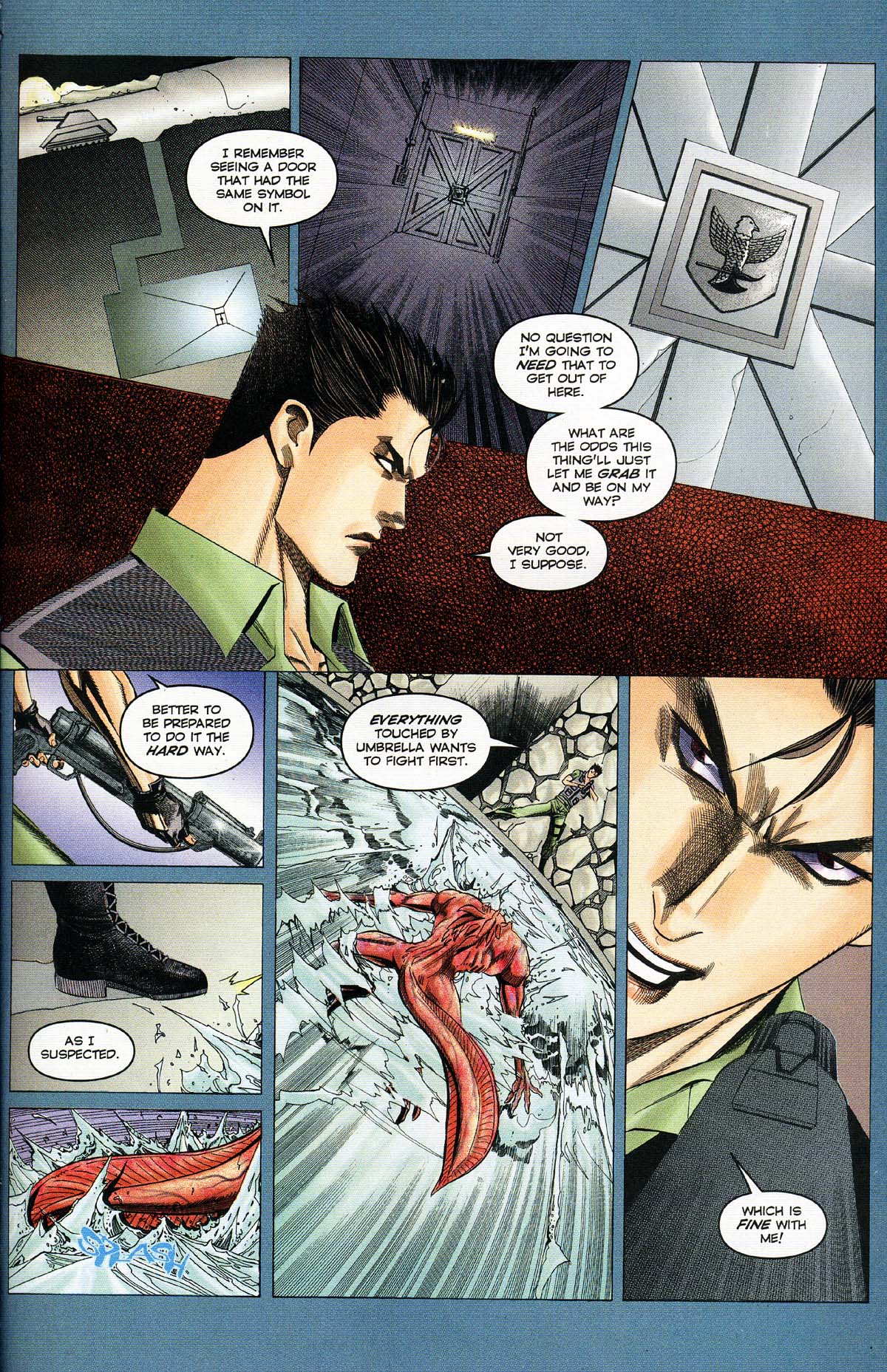 Read online Resident Evil Code: Veronica comic -  Issue #4 - 12