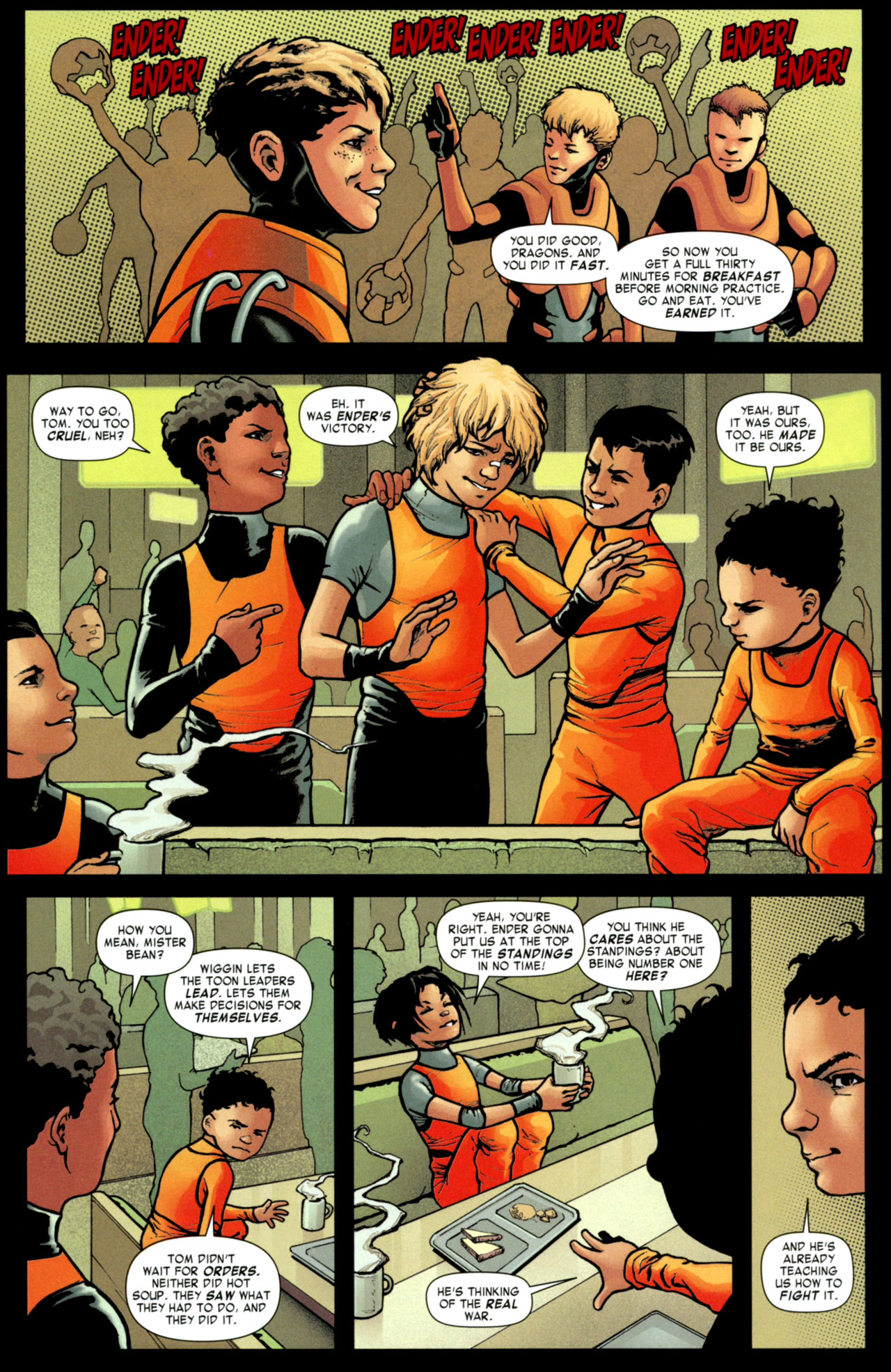 Read online Ender's Shadow: Command School comic -  Issue #1 - 22
