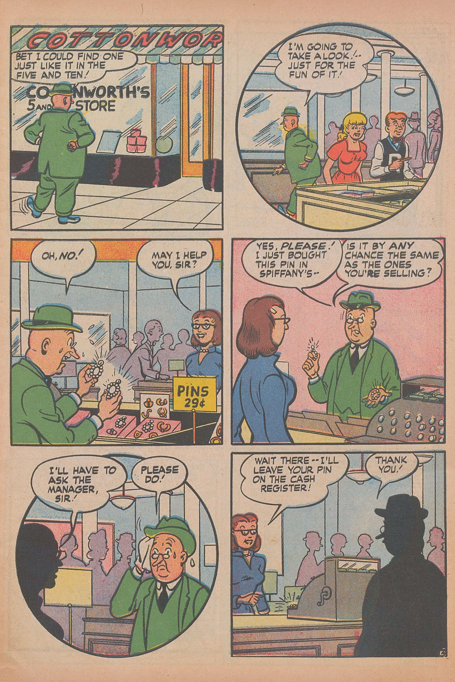 Read online Pep Comics comic -  Issue #76 - 5