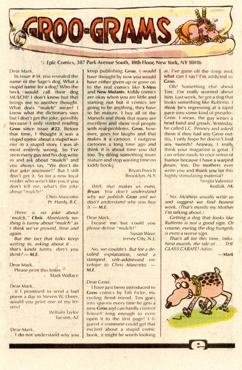 Read online Sergio Aragonés Groo the Wanderer comic -  Issue #39 - 24