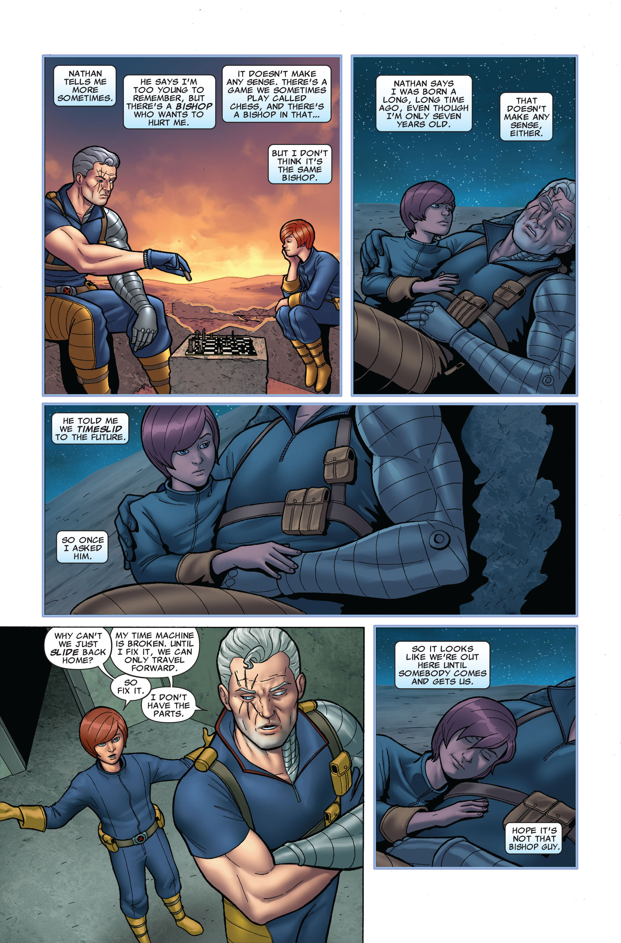 Read online X-Force/Cable: Messiah War comic -  Issue # _TPB (Part 1) - 56