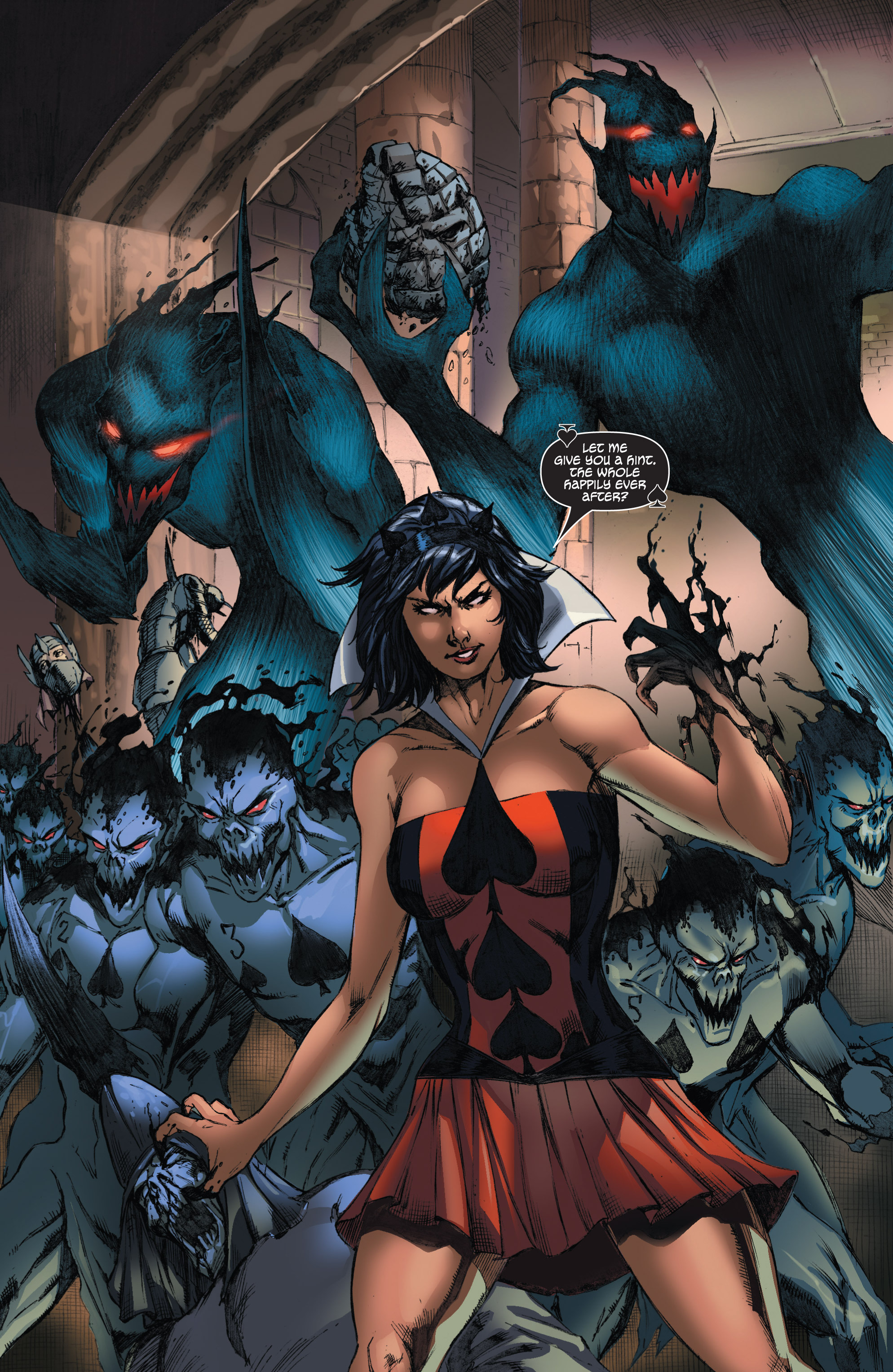 Read online Grimm Fairy Tales presents Wonderland comic -  Issue #9 - 12