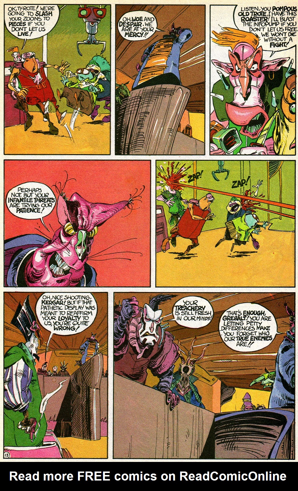 Read online Zooniverse comic -  Issue #3 - 16