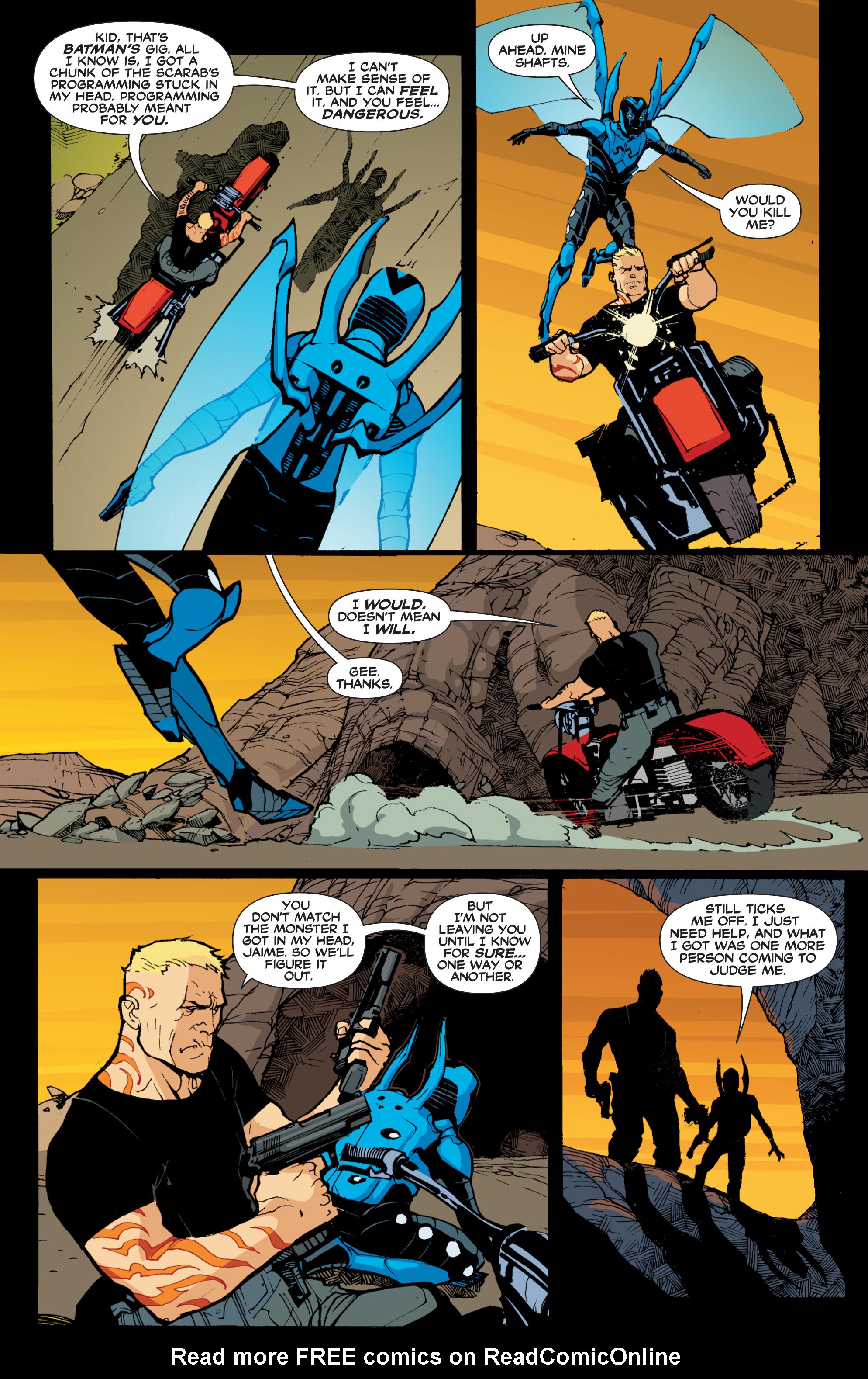 Read online Blue Beetle (2006) comic -  Issue #12 - 8