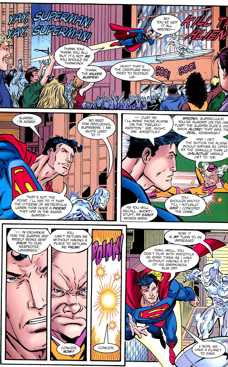 Read online Silver Surfer/Superman comic -  Issue # Full - 44