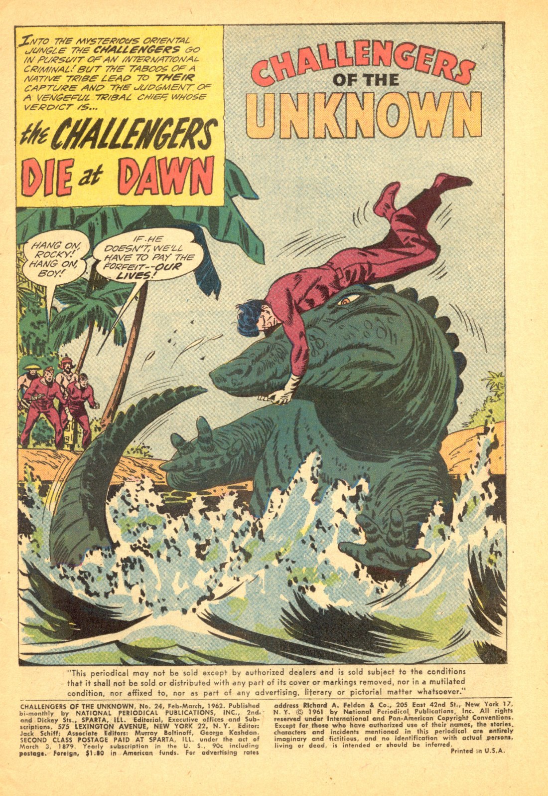 Read online Challengers of the Unknown (1958) comic -  Issue #24 - 3