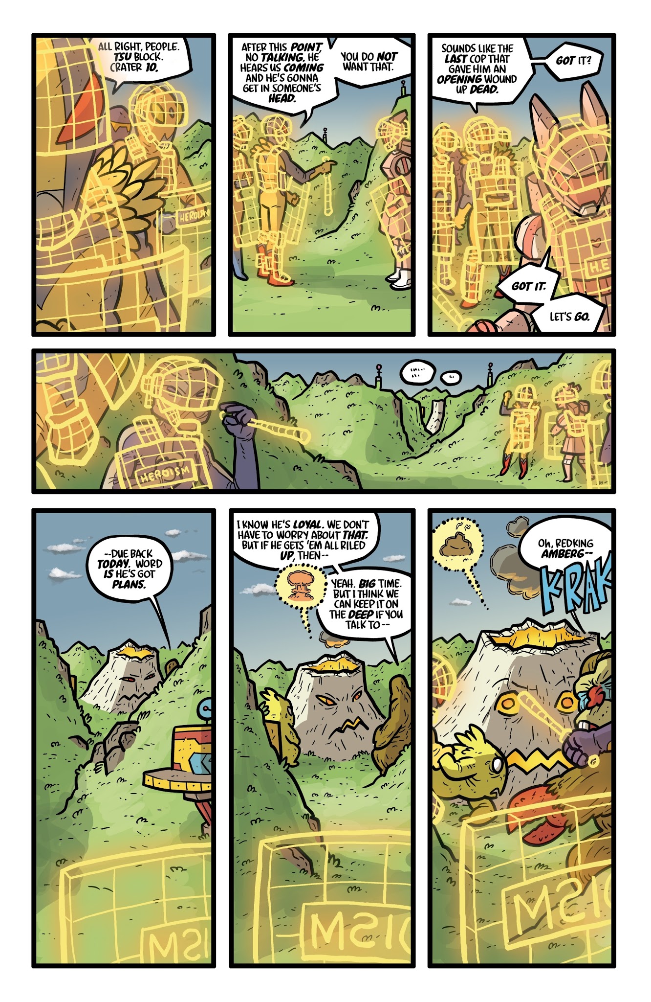 Read online Kaijumax: Season Three comic -  Issue #4 - 8