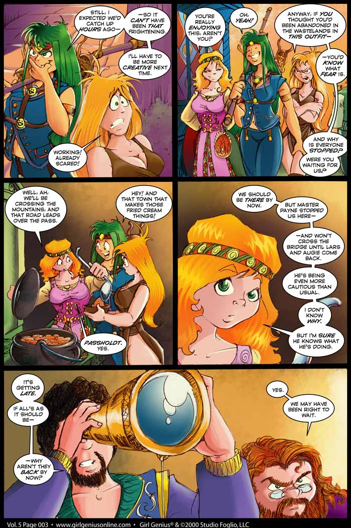 Read online Girl Genius (2002) comic -  Issue #5 - 3