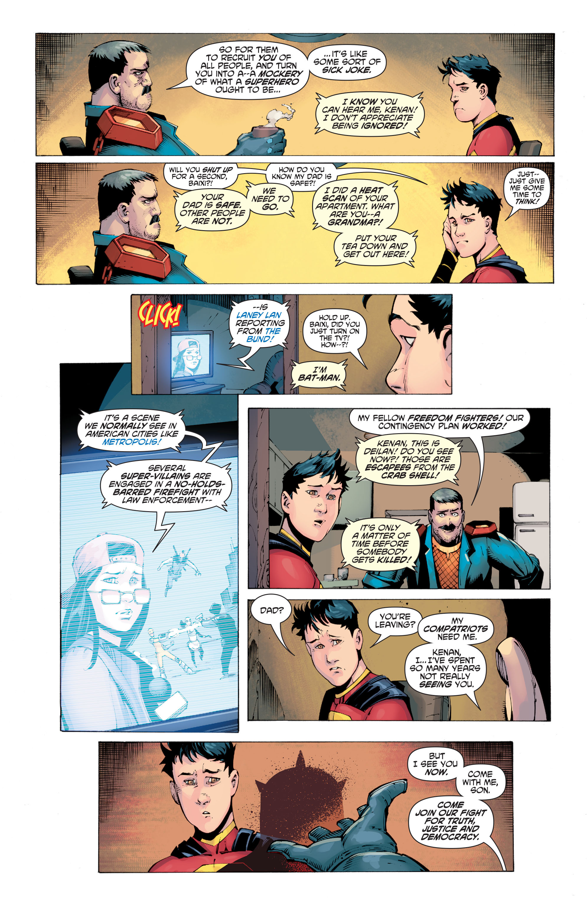 Read online New Super-Man comic -  Issue #5 - 10